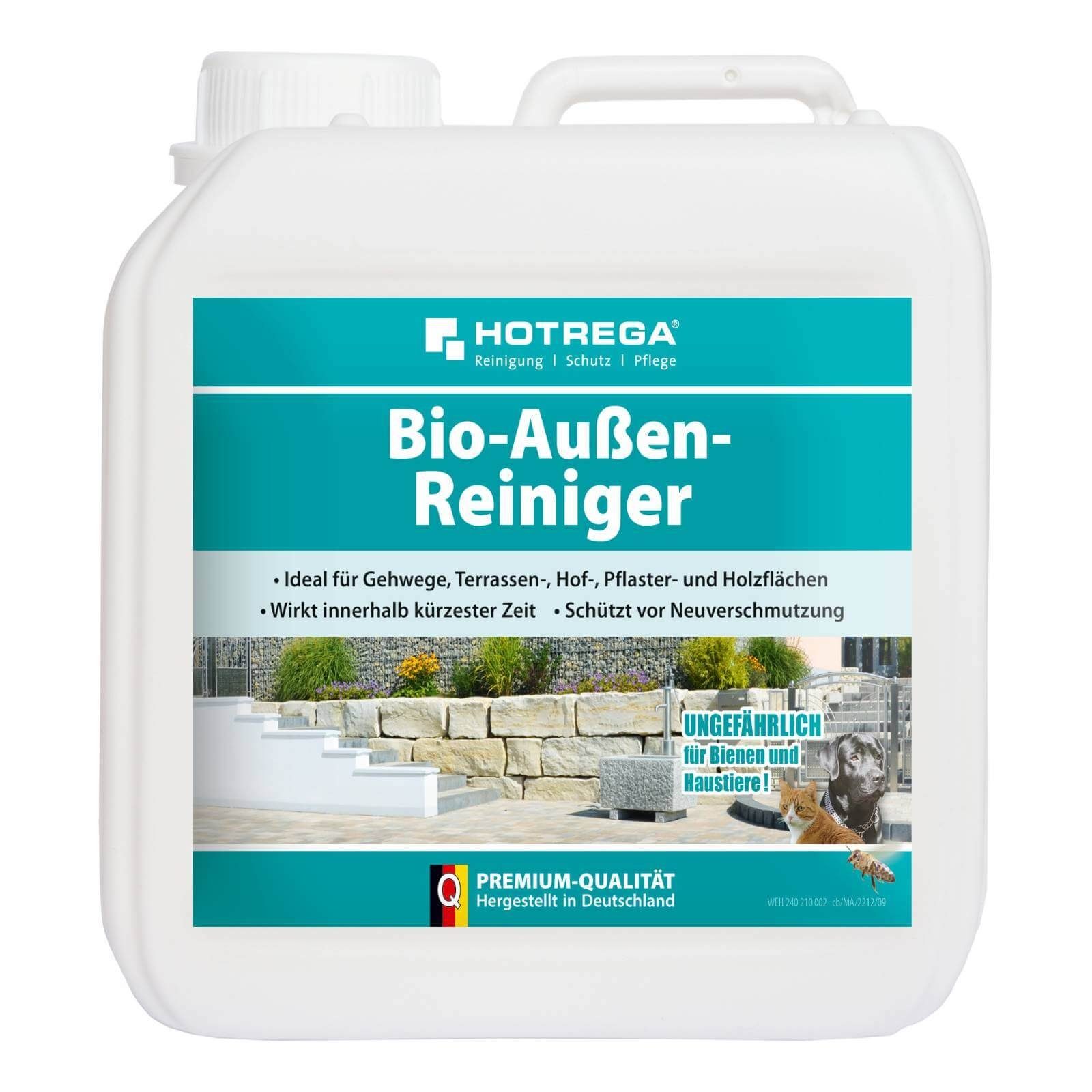 HOTREGA® Bio-Außen-Reiniger Konzentrat 2 Liter Universalreiniger