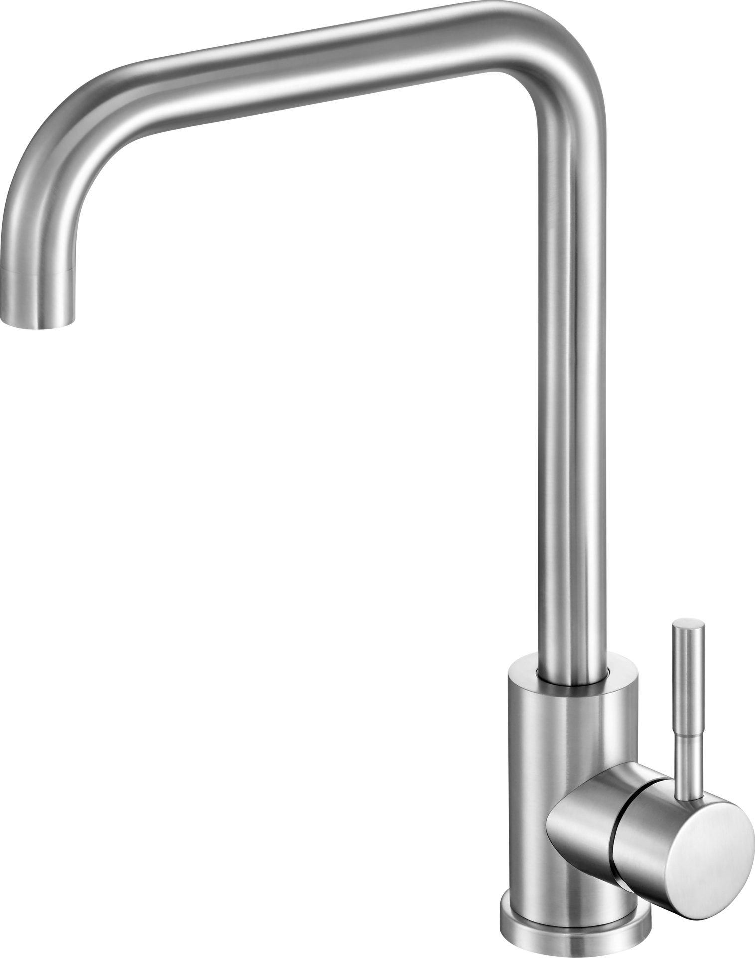 Küchenarmatur Küchenarmatur Steely, chrom 360°, 35cm, Wasserhahn, Spültischarmatur