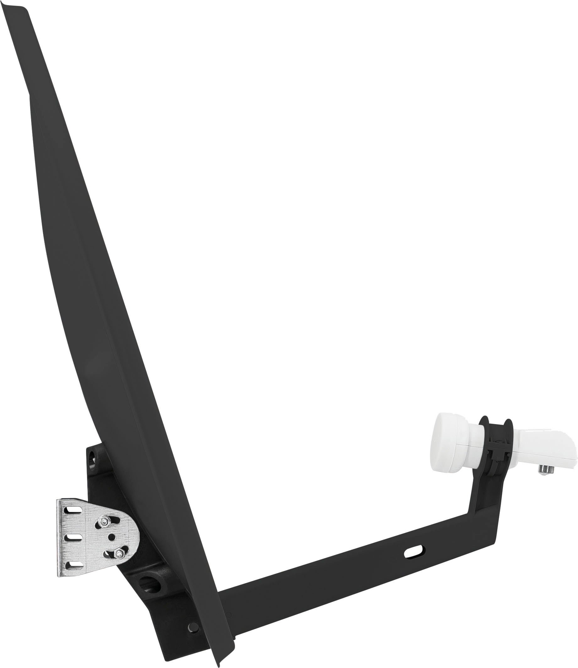 TechniSat TECHNITENNE 60 Digital SAT-Antenne (60 cm, Stahl, aus Stahl mit Twin-LNB)