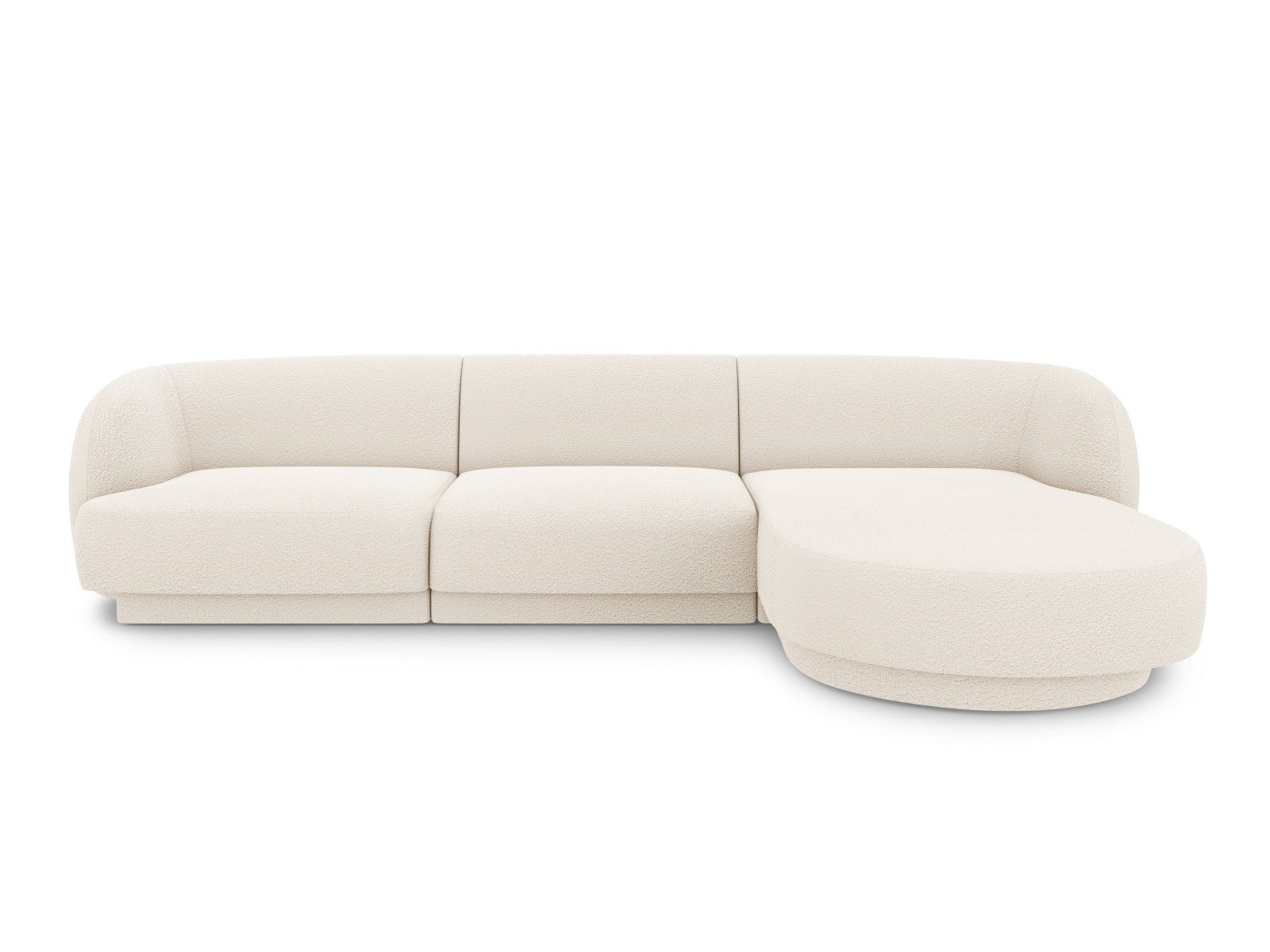 Micadoni Ecksofa Miley, 4-Sitzer günstig online kaufen