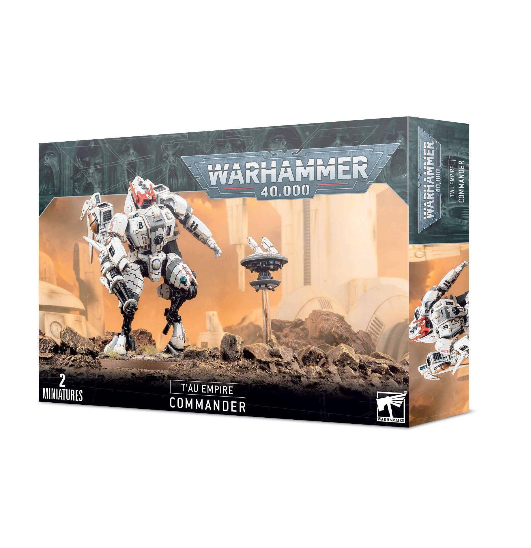 Games Workshop Spielfigur Warhammer: 40k T'AU Empire: Commander günstig online kaufen