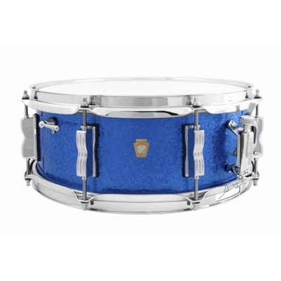 Ludwig Snare Drum, LS90832 Jazz Fest Snare 14"x,5,5" Blue Sparkle - Snare Drum