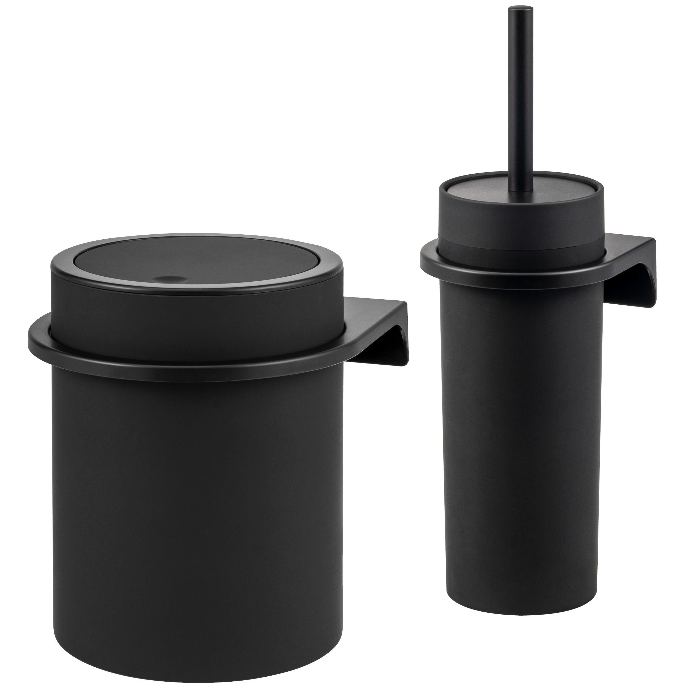 bremermann Badaccessoire-Set 2tlg. Bad-Set SAVONA Softtouch inkl. Wandhalterung, 2 tlg.