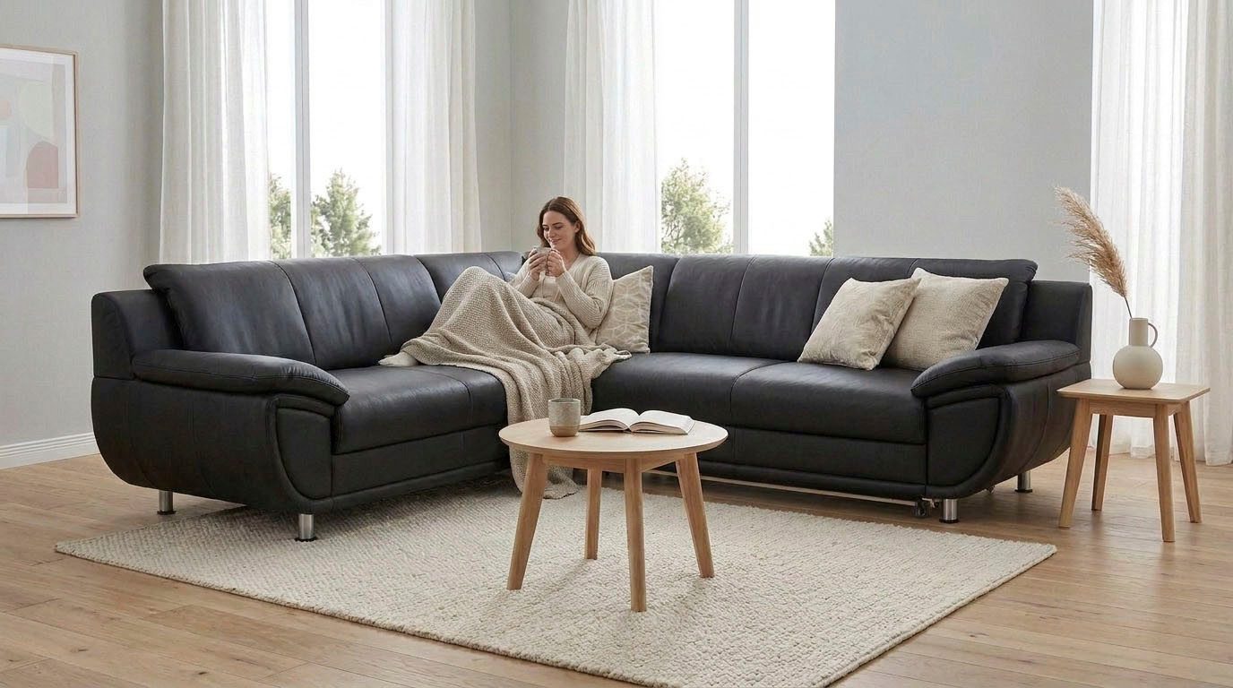 Moderne Leder Schlafsofas online kaufen
