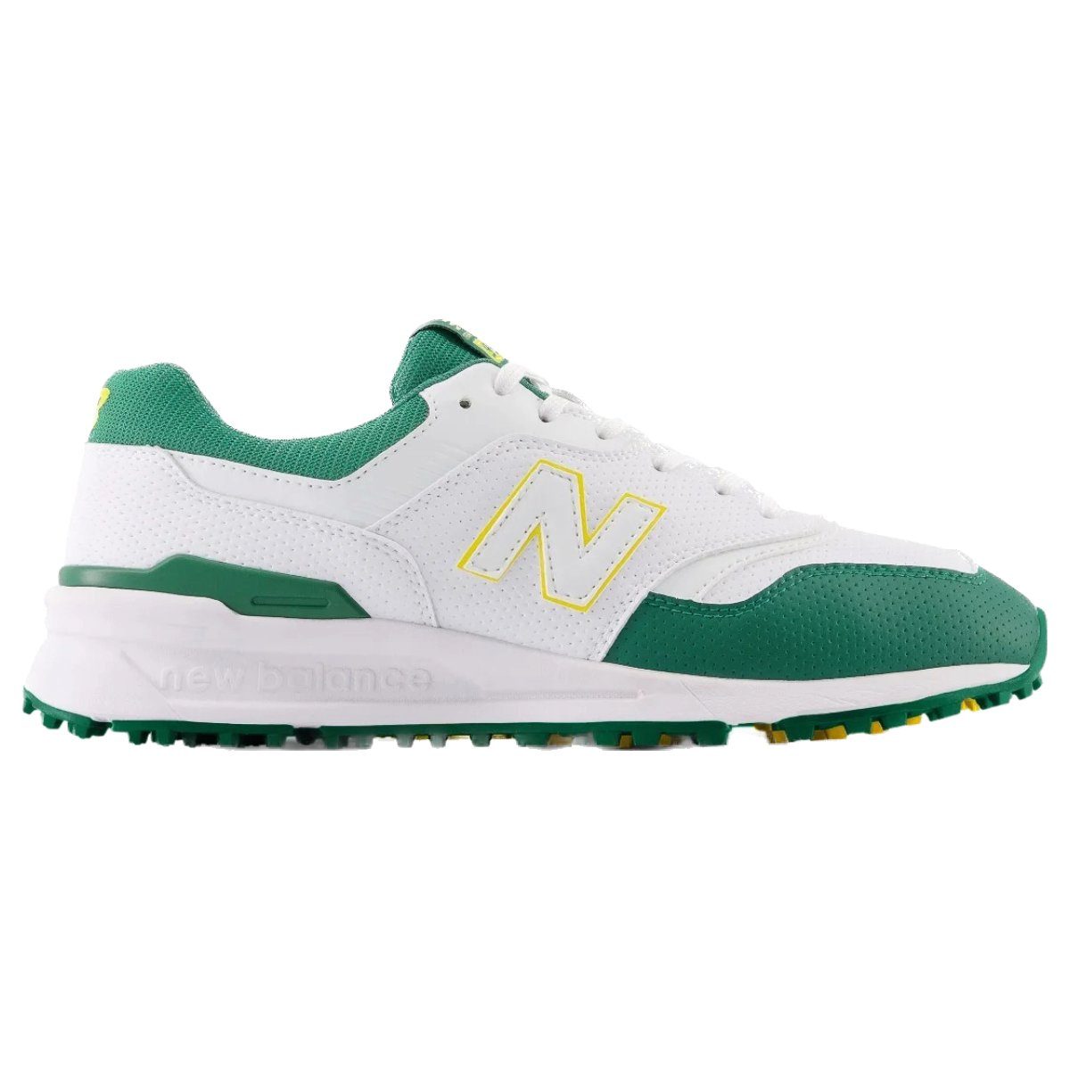 New Balance New Balance 997 SL White/Green Herren Golfschuh