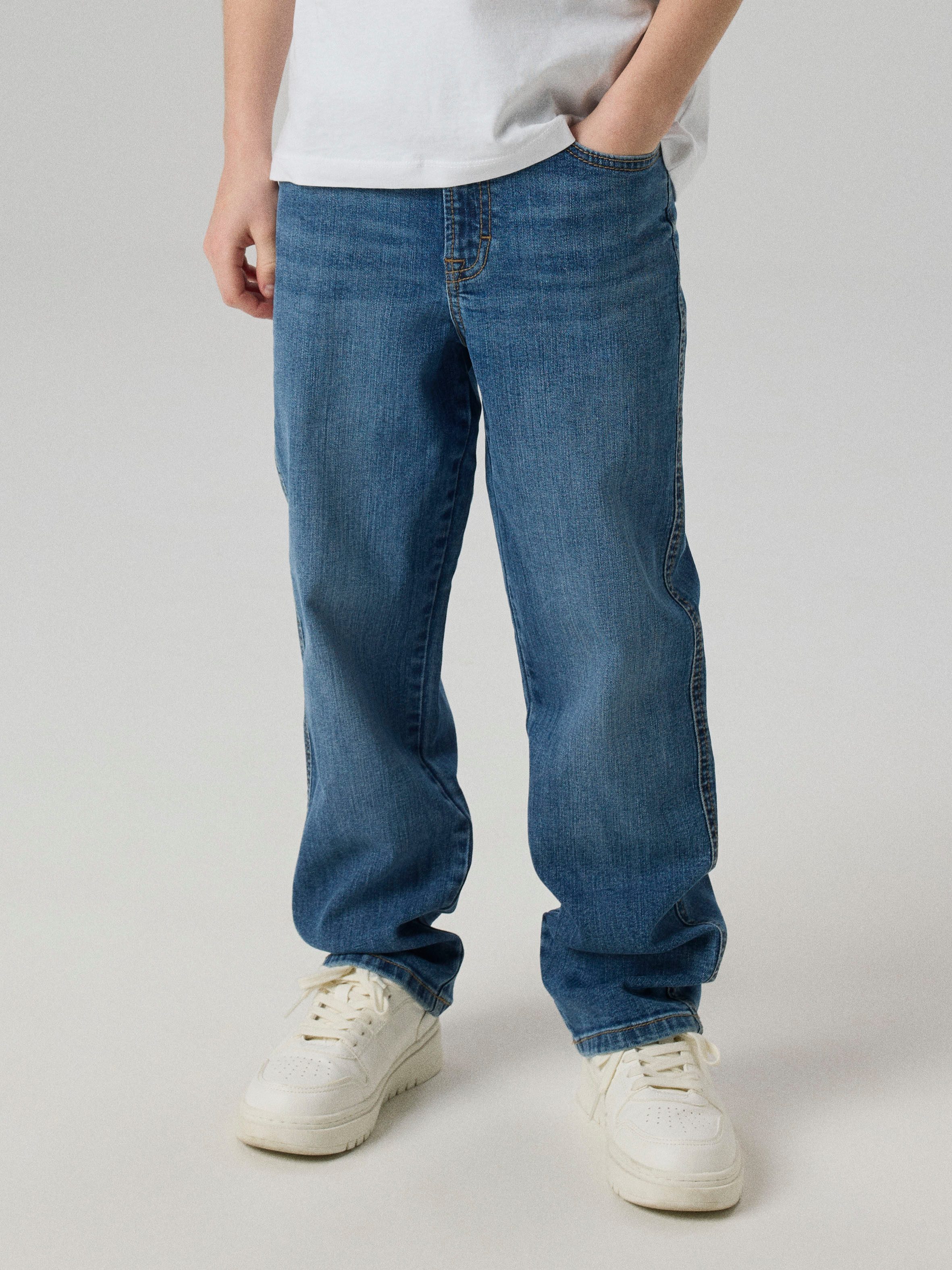 Name It Loose-fit-Jeans NKMRYAN LOOSE JEANS 4261-MD NOOS Baumwollmischung, loose fit