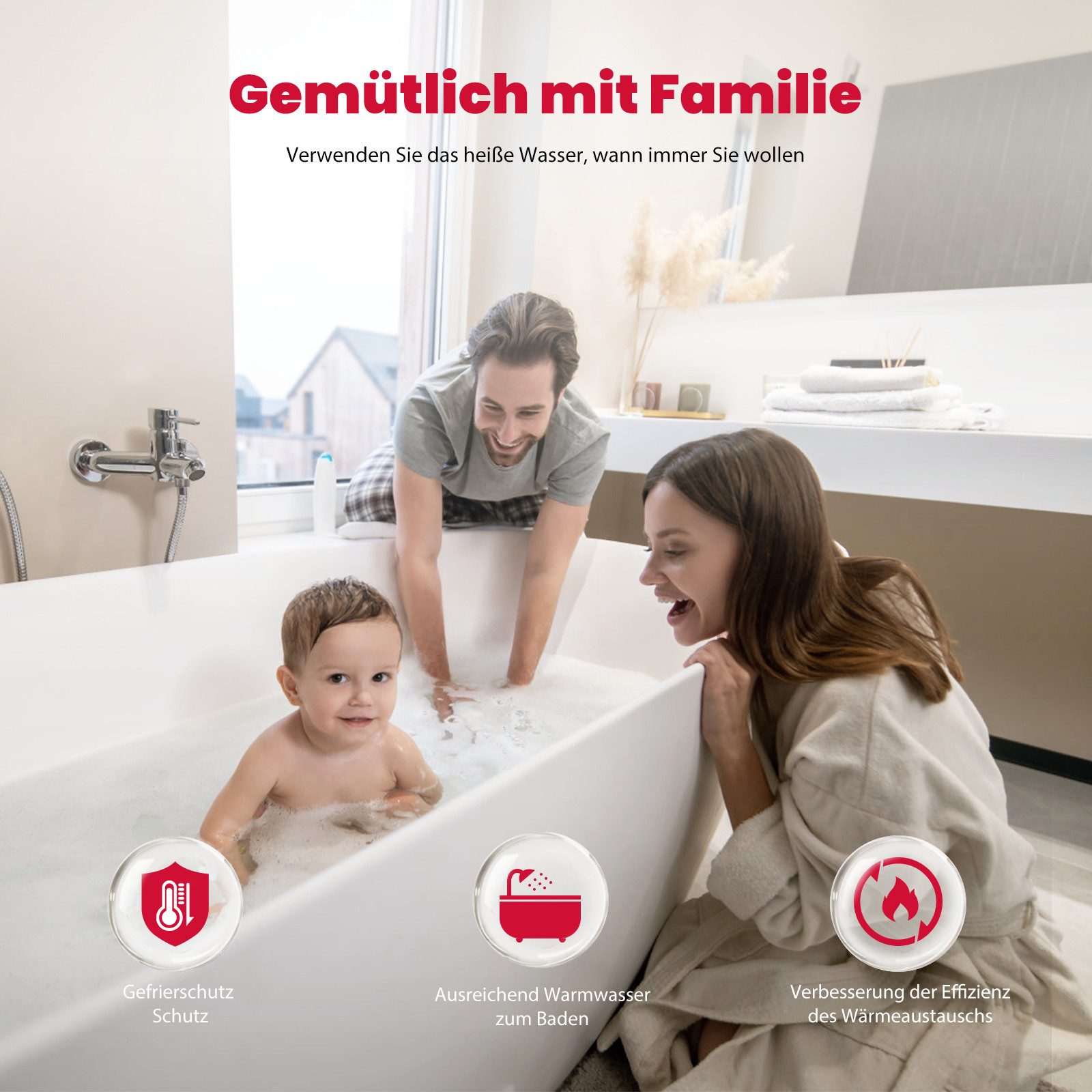 GASLAND Durchlauferhitzer BG264-DE, 50mbar, 10L Propan günstig online kaufen