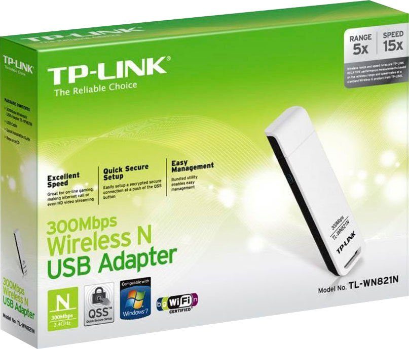 - N300 WLAN-Stick TP-Link TL-WN821N
