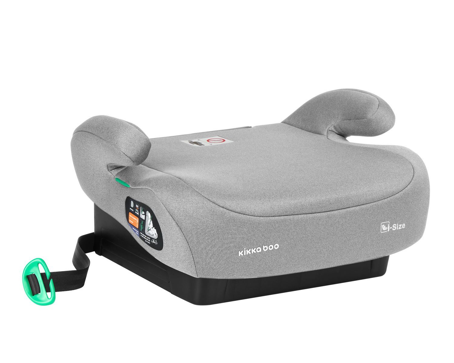 Kikkaboo Kindersitzerhöhung Kindersitz, Sitzerhöhung i-Go, ab: 4, bis: 12, i-Size (125-150 cm) Gruppe 3, Armlehne