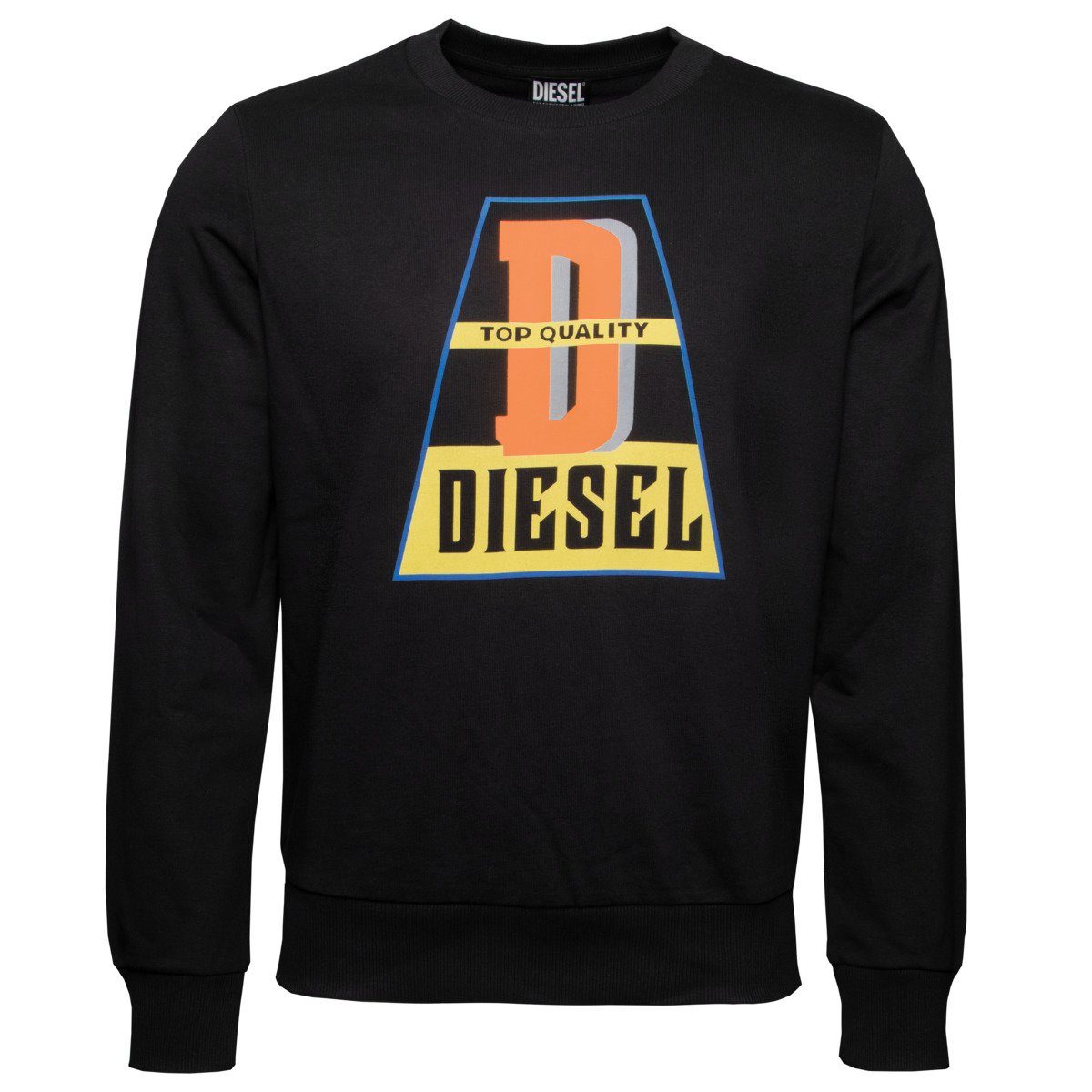 Diesel Sweatshirt S-Ginn-K32 Herren schwarz