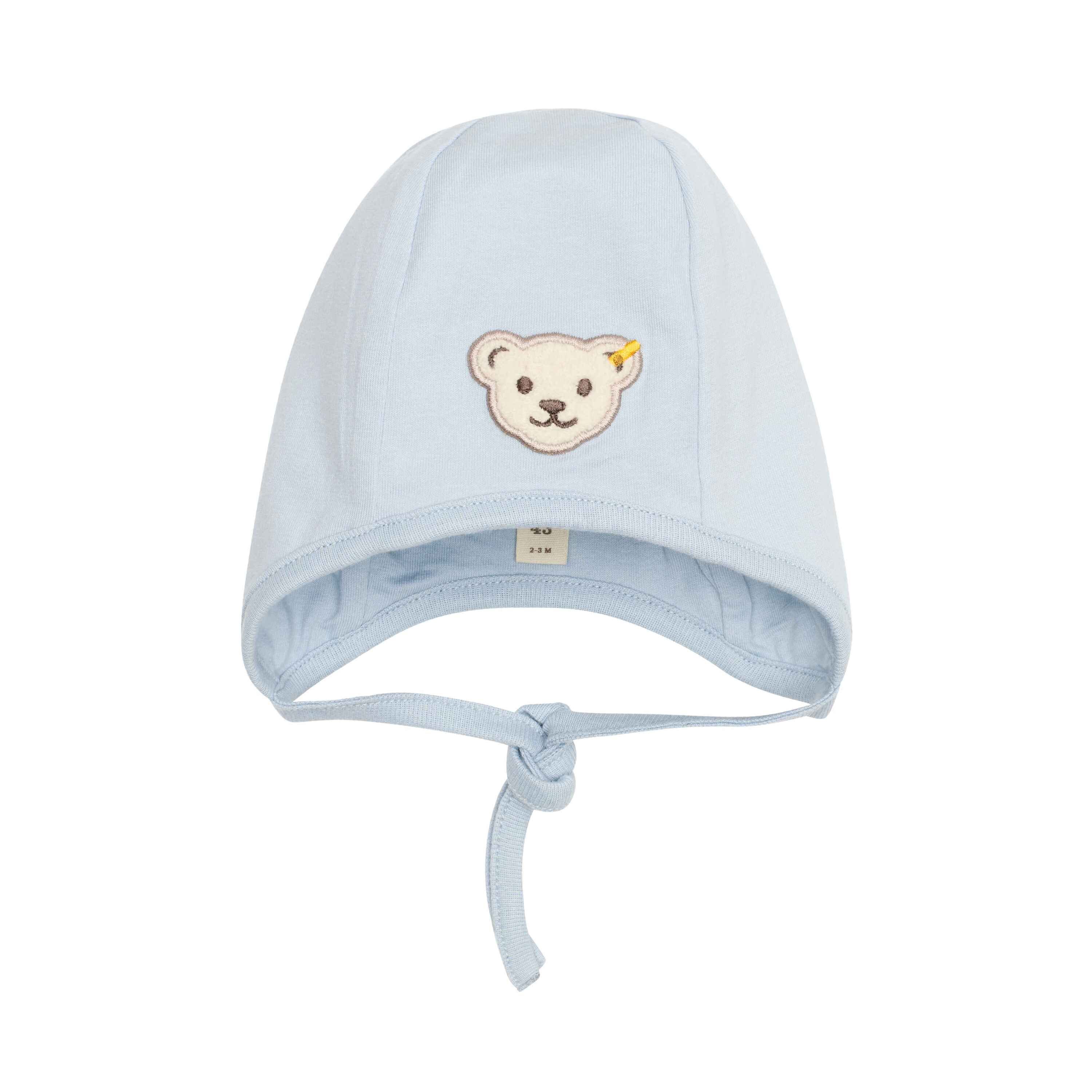 Steiff Strickmütze Mütze GOTS Baby Wellness ohne Bommel