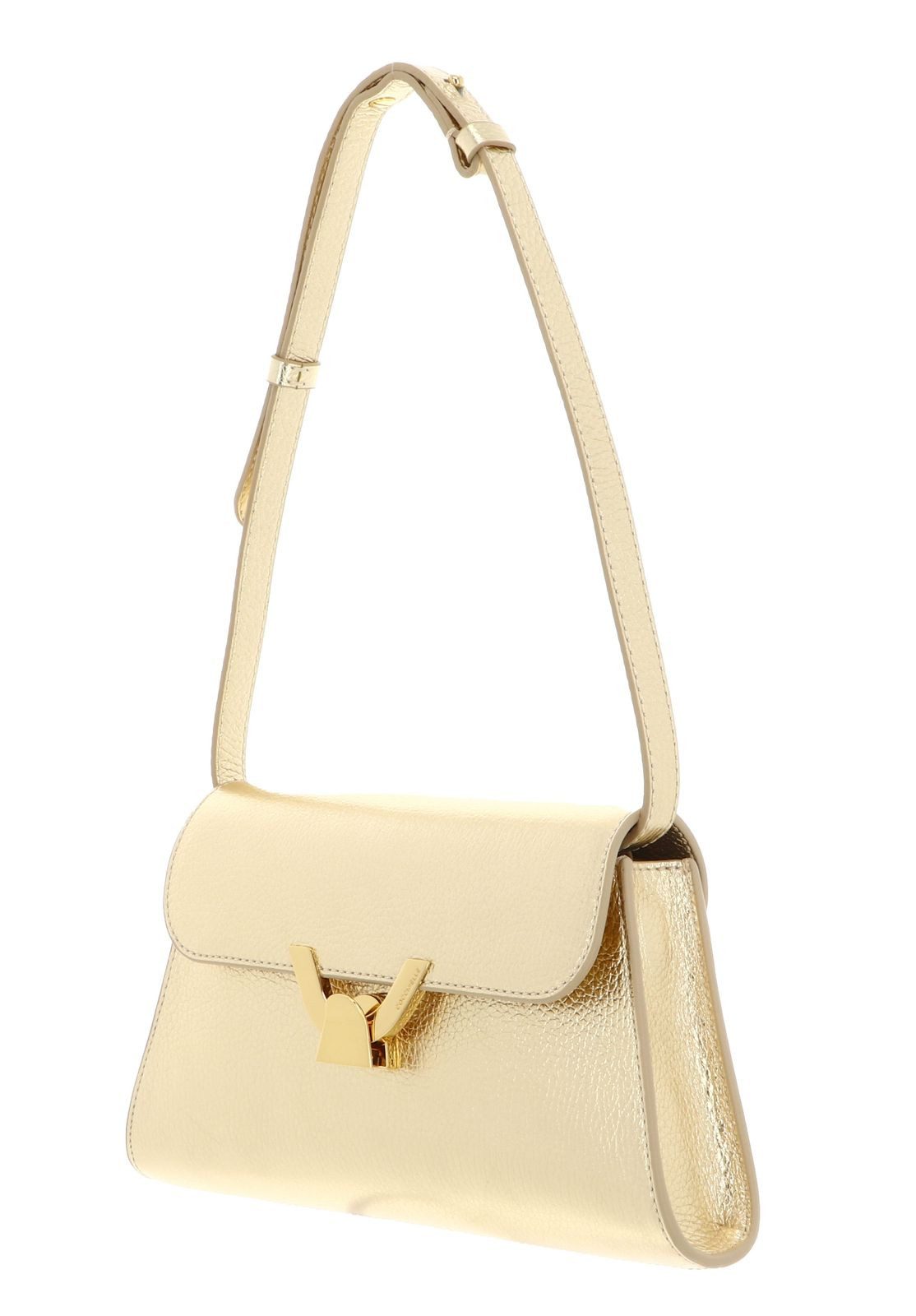 COCCINELLE Schultertasche Handbag Grained Leather, aus echtem Rindsleder