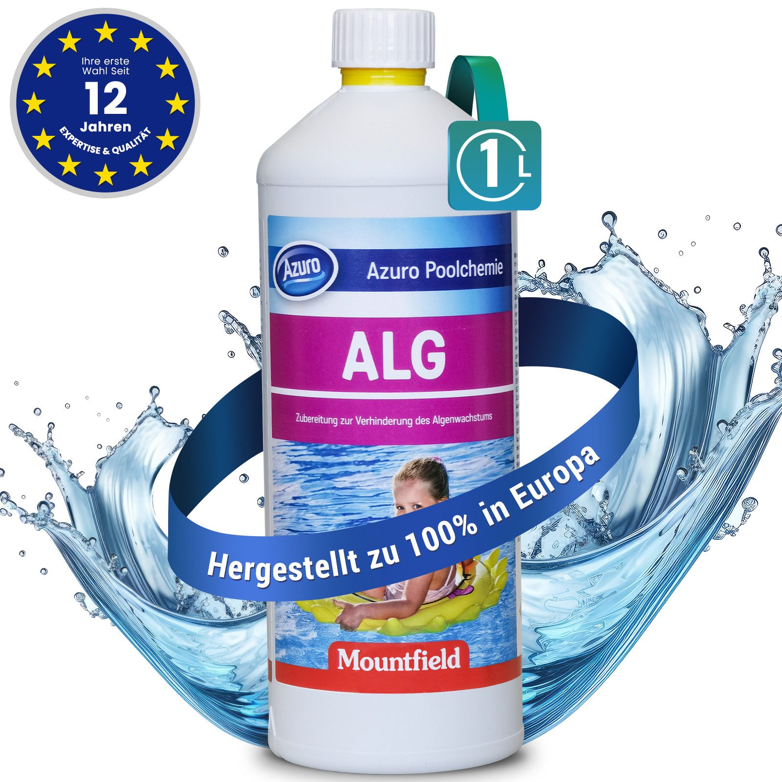 Azuro Algenbekämpfung Algenvernichter für Pools Effektive günstig online kaufen