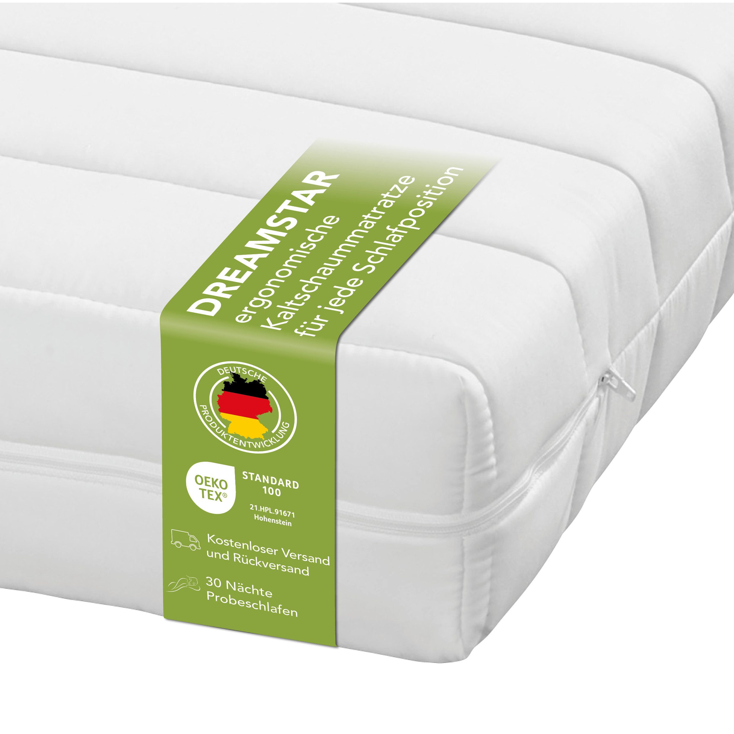 Kaltschaummatratze Bronze, in 90x200 cm, 140x200 cm und weitere Größen, Dre günstig online kaufen