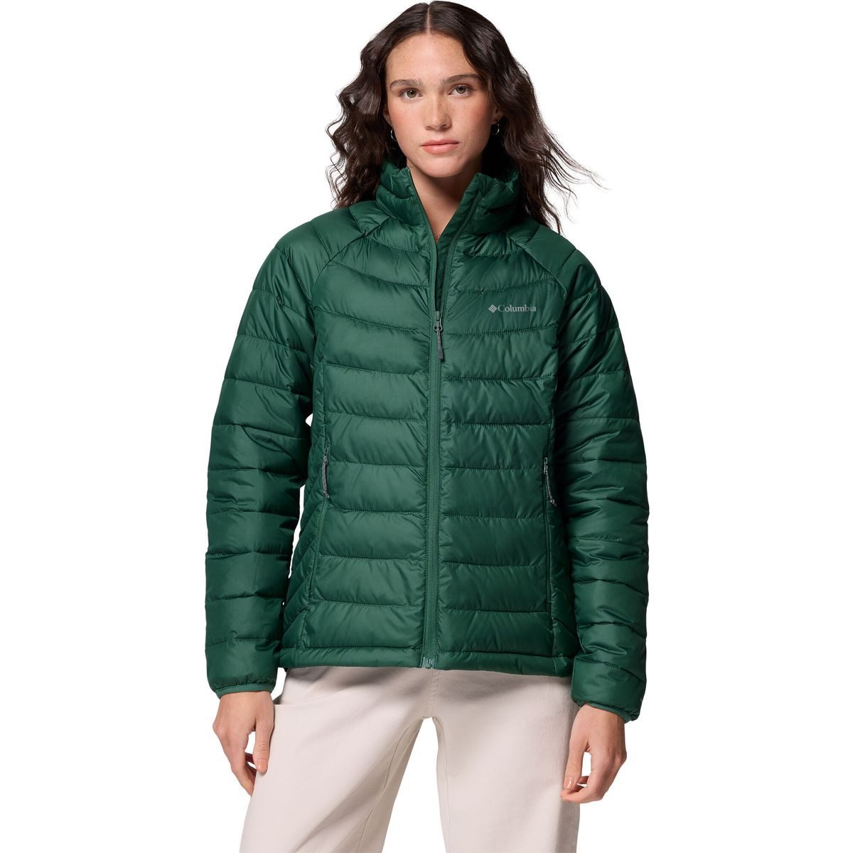Columbia Outdoorjacke Women’s Powder Lite II Hooded Insulated Jacket Leichte, isolierte Jacke mit Omni-Heat™-Technologie für optimale