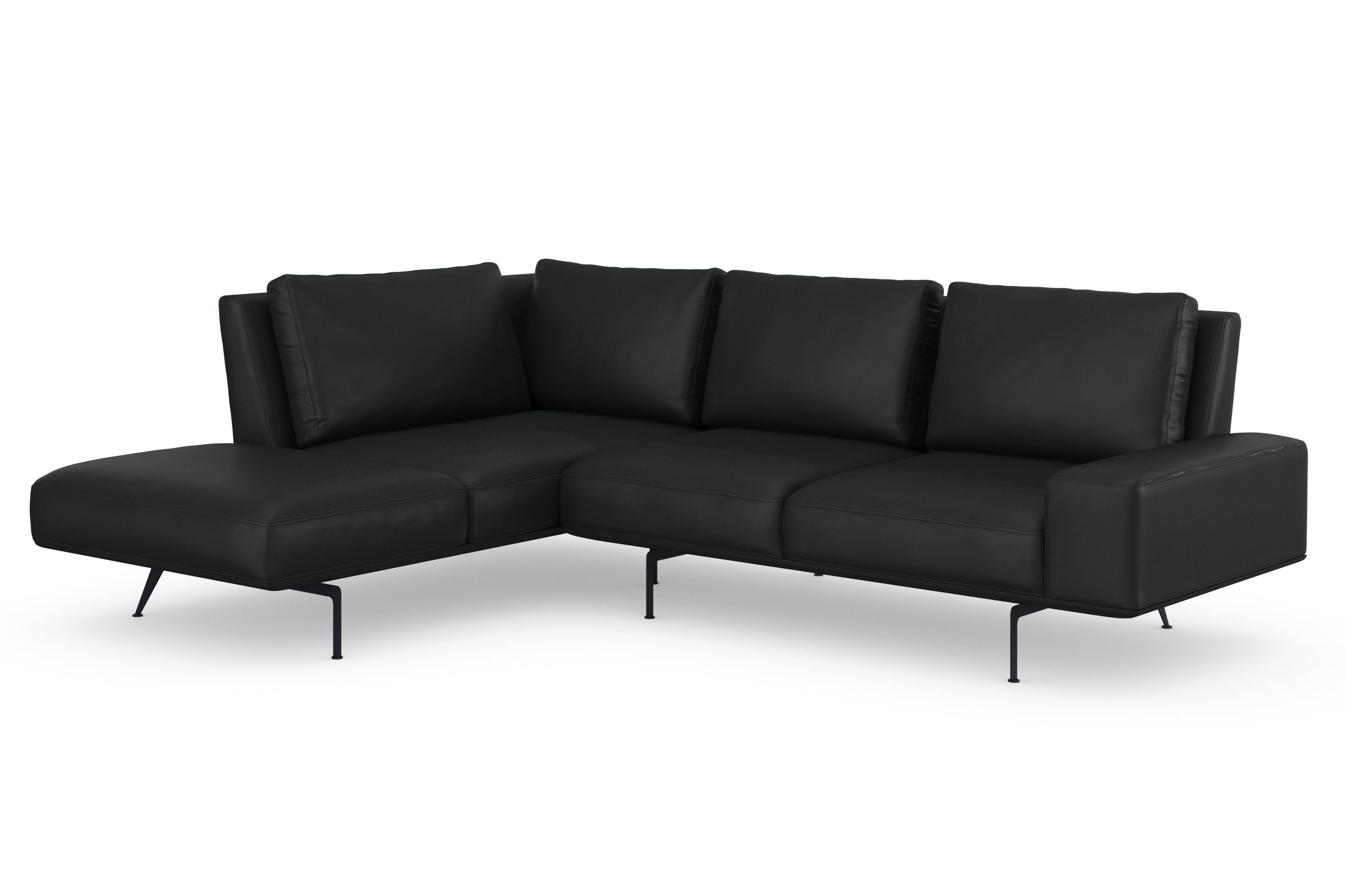 gewaltig machalke® Ecksofa, mit schöner Bodenfreiheit