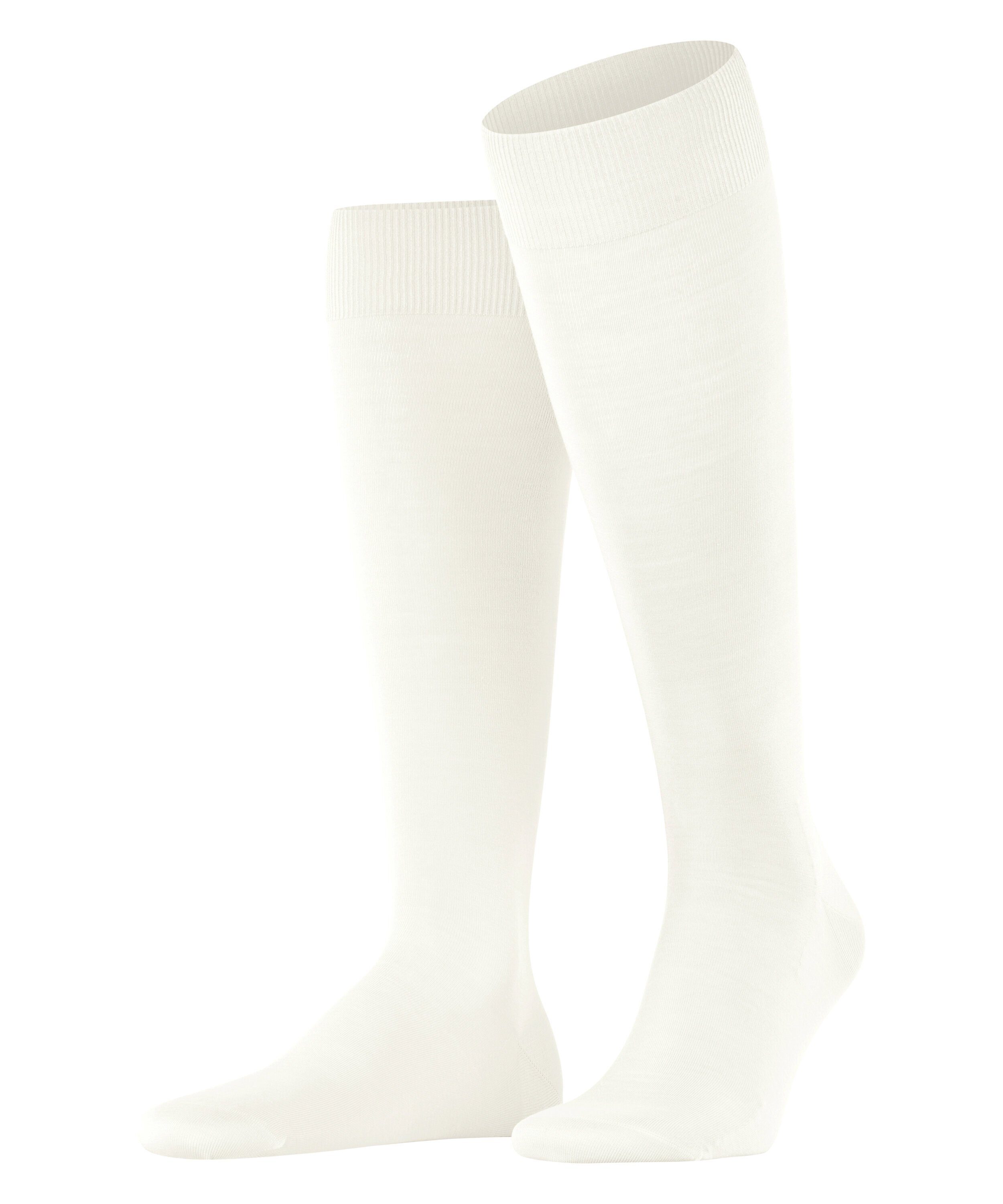 FALKE Kniestrümpfe ClimaWool (1-Paar) mit nachhaltigem Garn off-white (2040)