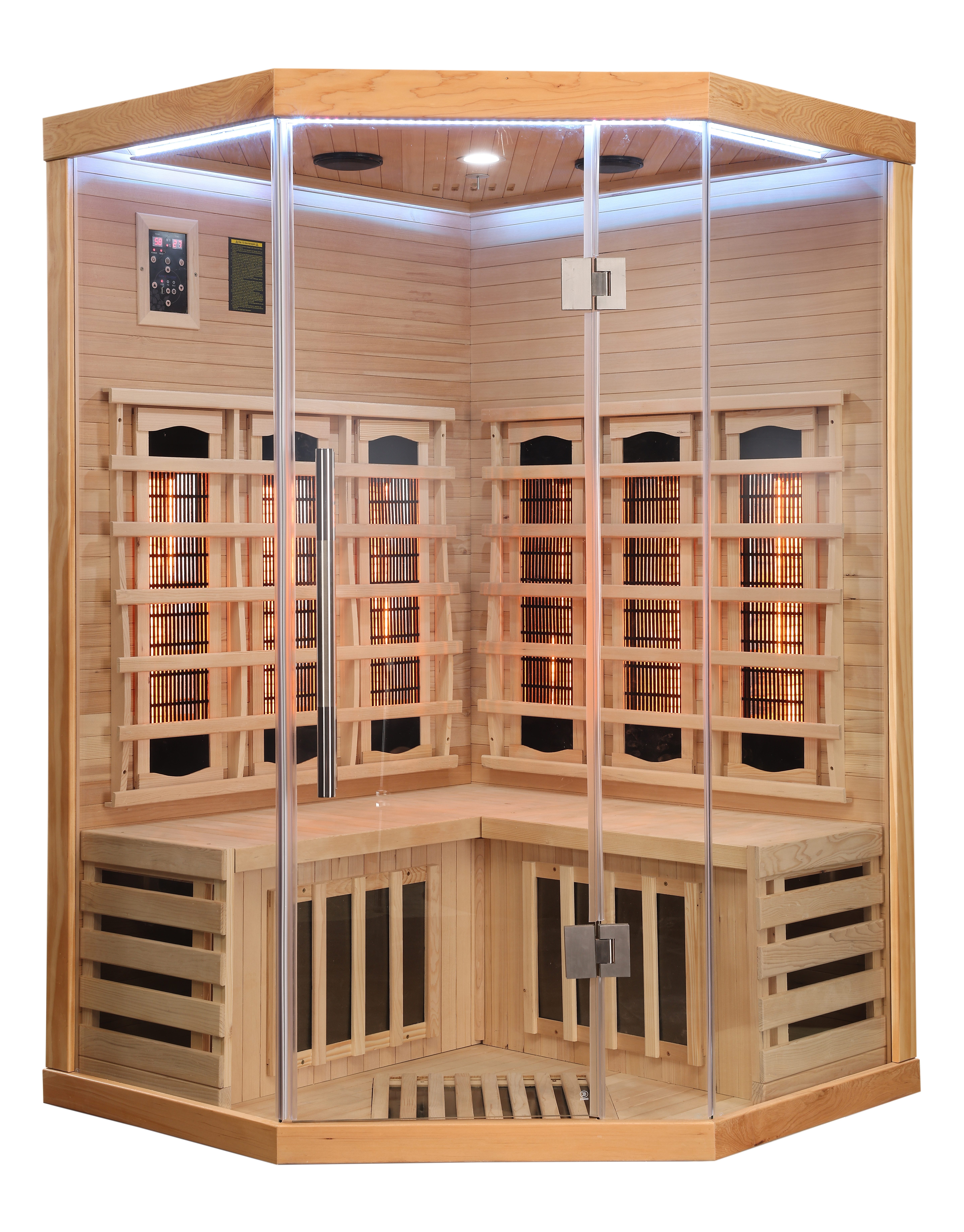 Sanotechnik Infrarotkabine SUPREME, BxTxH: 120 x 120 x 190 cm, mit 6 Vollsp günstig online kaufen