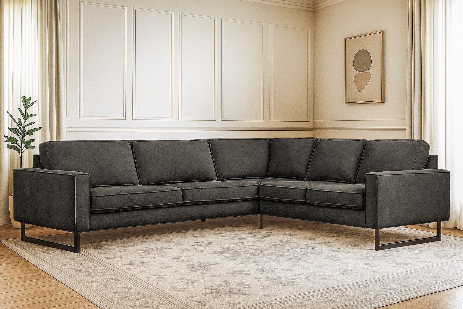 Places of Style Ecksofa Pinto, XXL, günstig online kaufen