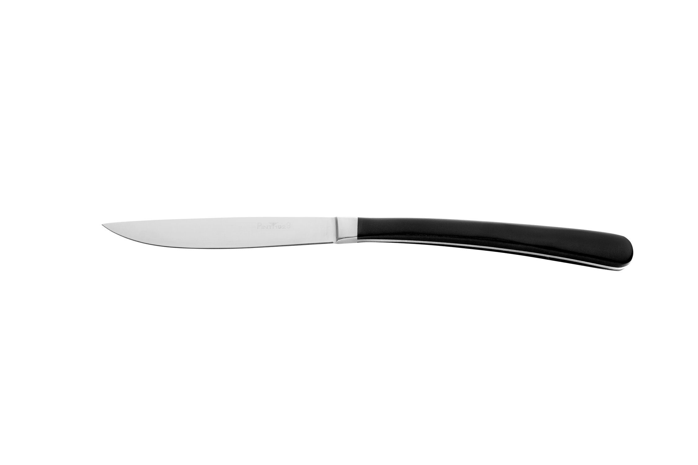 PINTINOX Steakmesser KOBE ohne Sägeschliff, im 6er Set mit Halter (6 Stück)