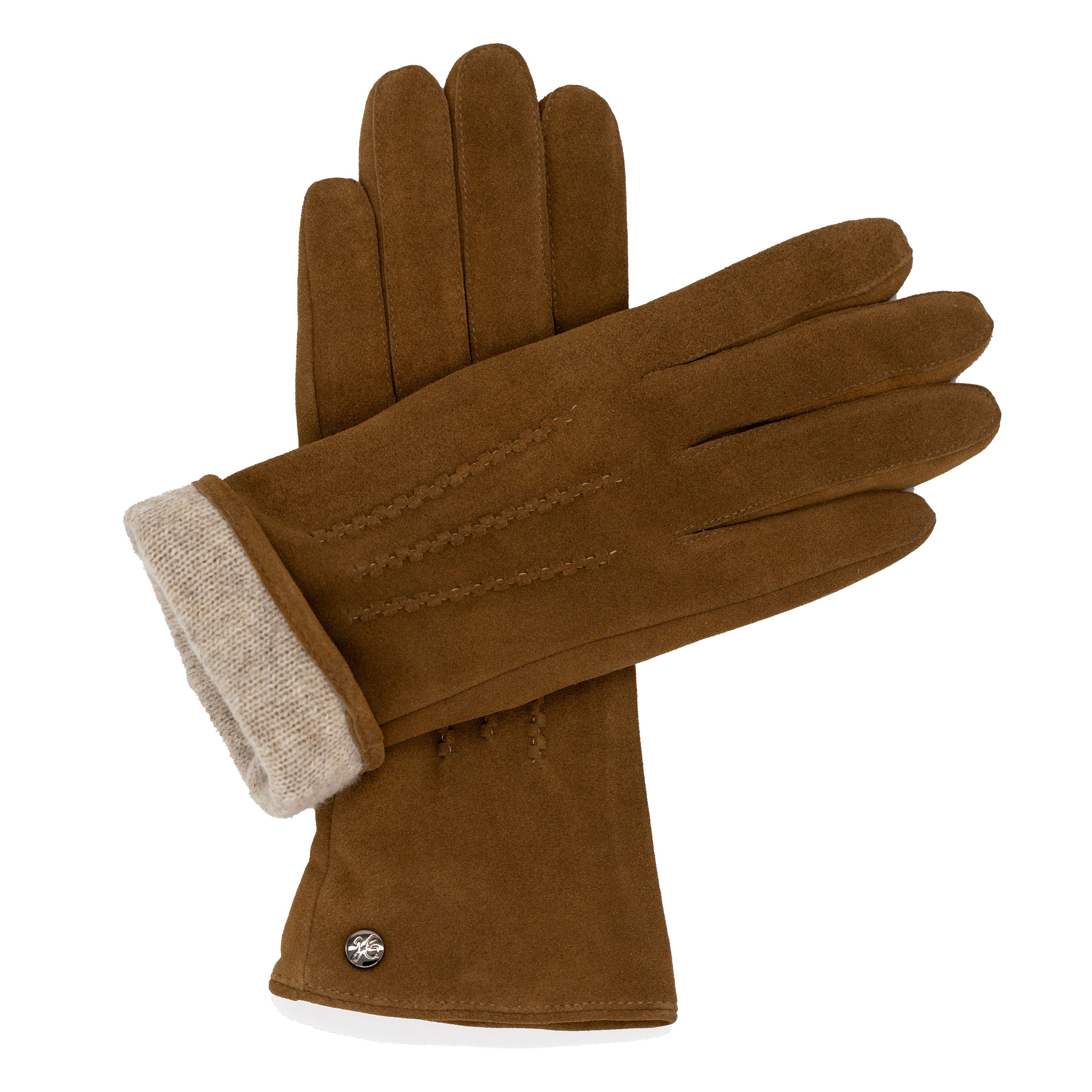 Hand Gewand by Weikert Lederhandschuhe LEYLA – Lamm-Velour-Lederhandschuhe günstig online kaufen