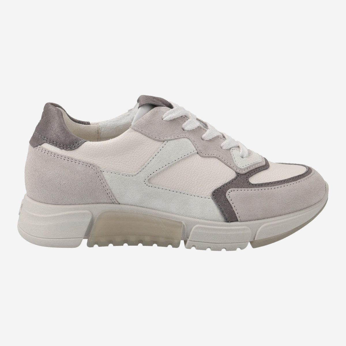 Paul Green 5362-026, Sneaker in Weiß,kombiniert für Damen Sneaker