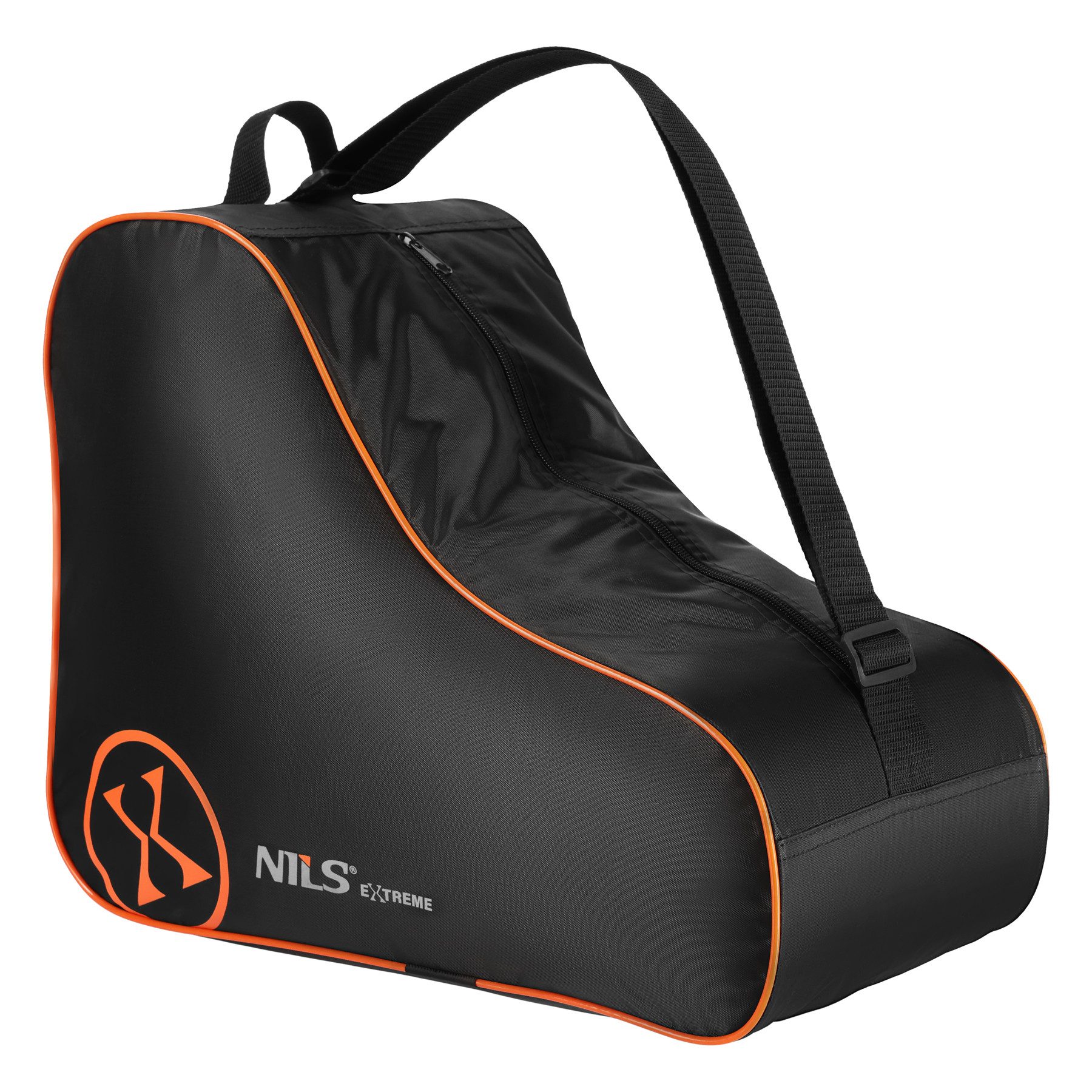 NILS EXTREME Sporttasche Inlineskatetasche Schlittschuhtasche Orange Skate Bag, Kompakt und leicht zu transportieren