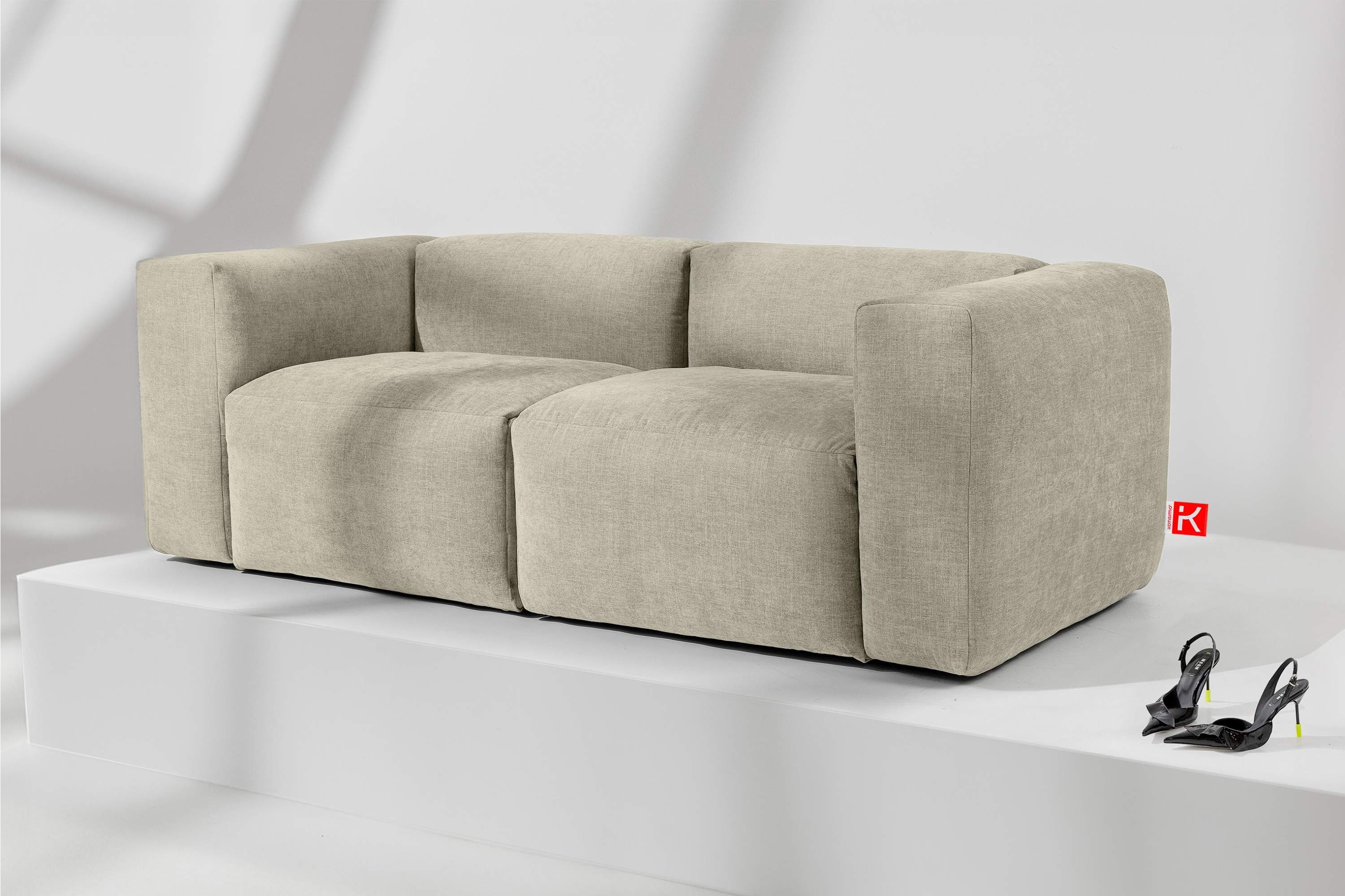 KONSIMO® 3-Sitzer BUFFO Einzelsofa, modulares Sofa, günstig online kaufen