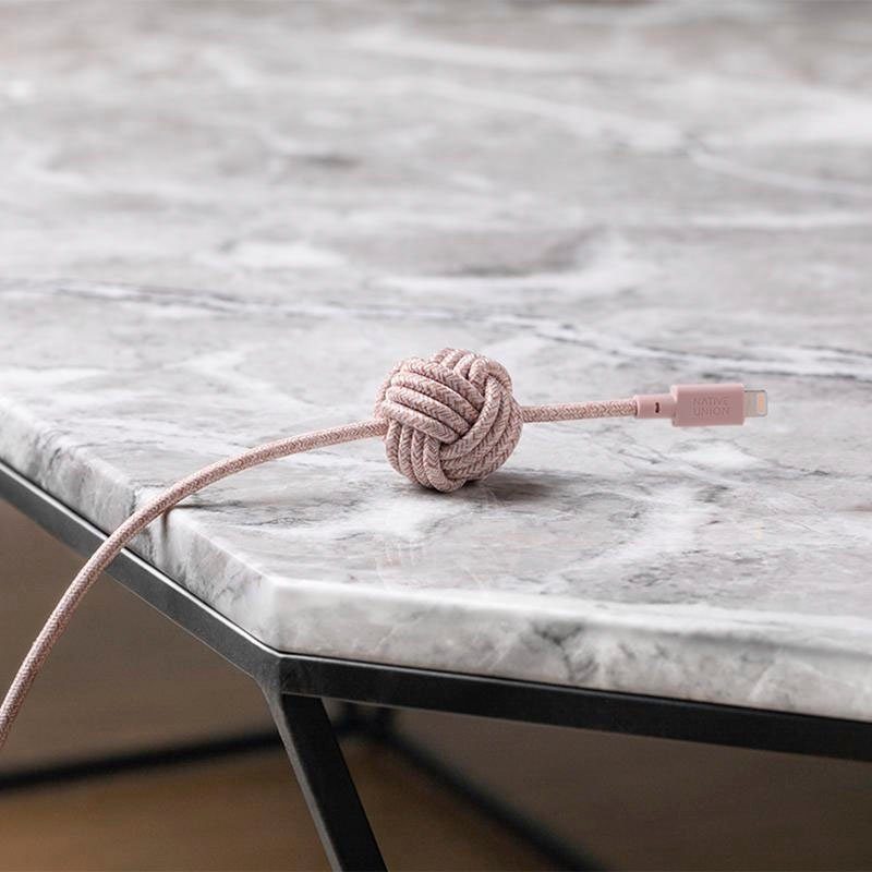 NATIVE UNION Night Cable USB-A to Lightning 3 m Smartphone-Kabel, Lightning, USB Typ A (300 cm)