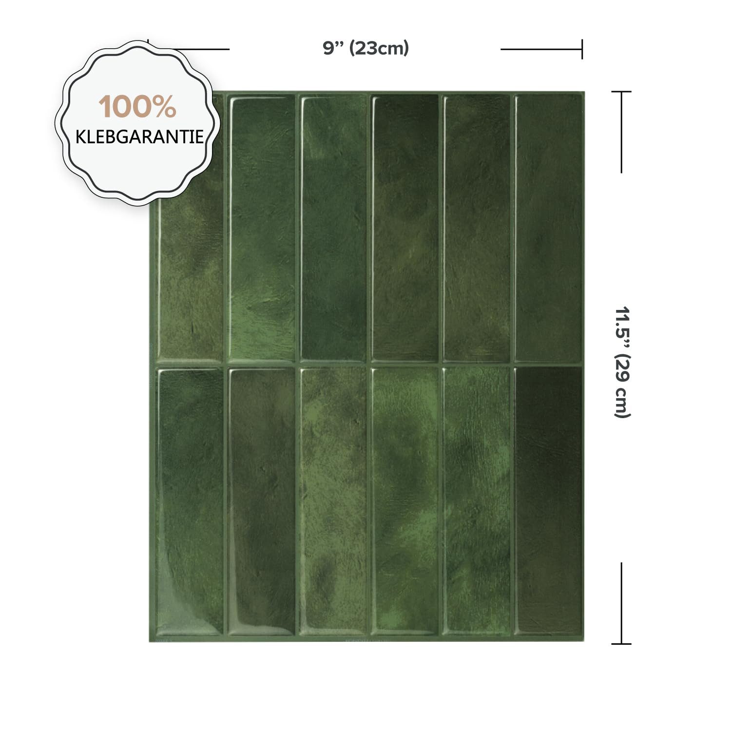 Minicloss Küchenrückwand Fliesenaufkleber Klebefliesen Wandfliesen Metro Fl günstig online kaufen