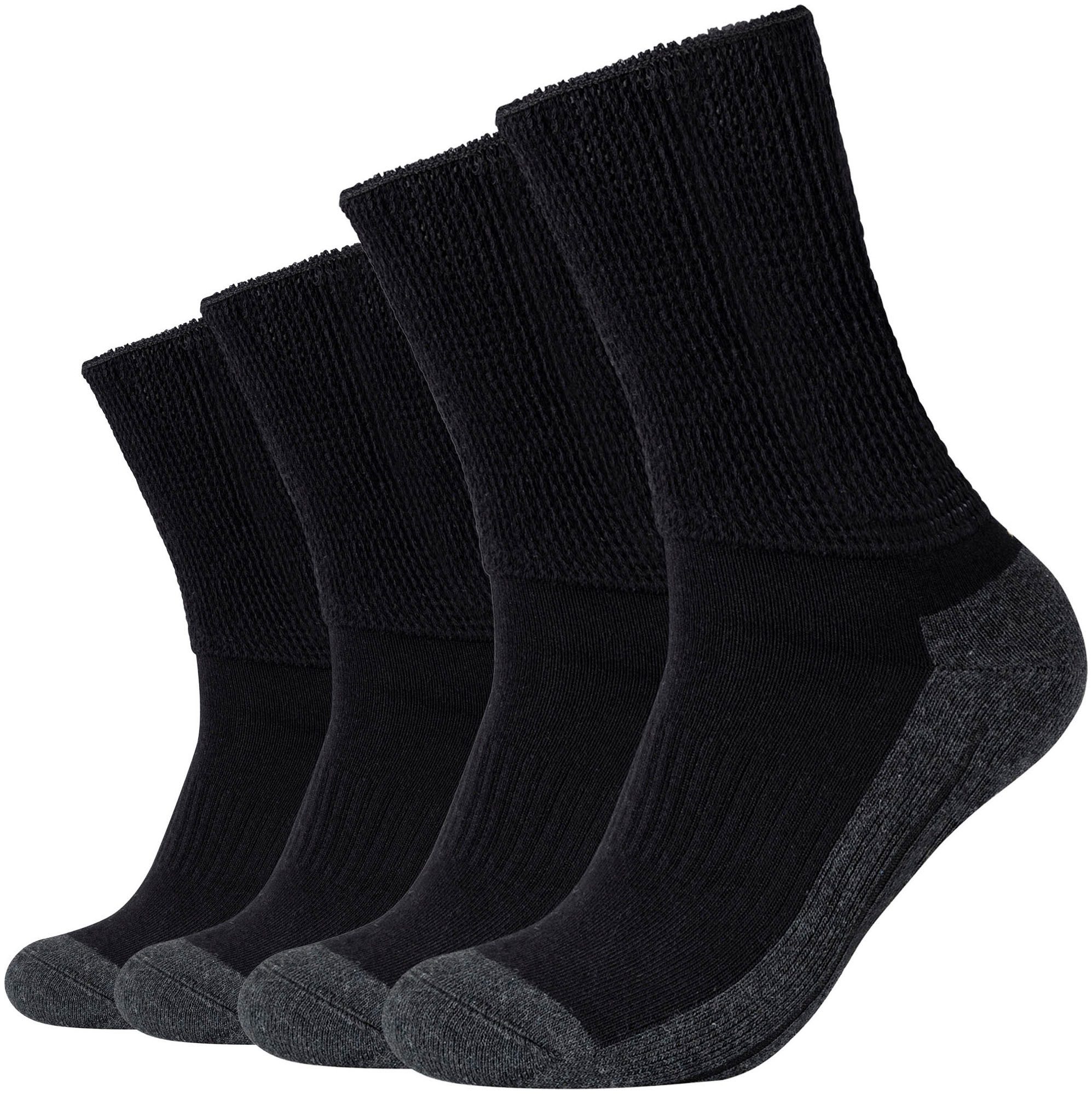 Camano Socken function (4-Paar) Pro Tex Diabetic Ankle Socks, perfekte Feuchtigkeitsregulation