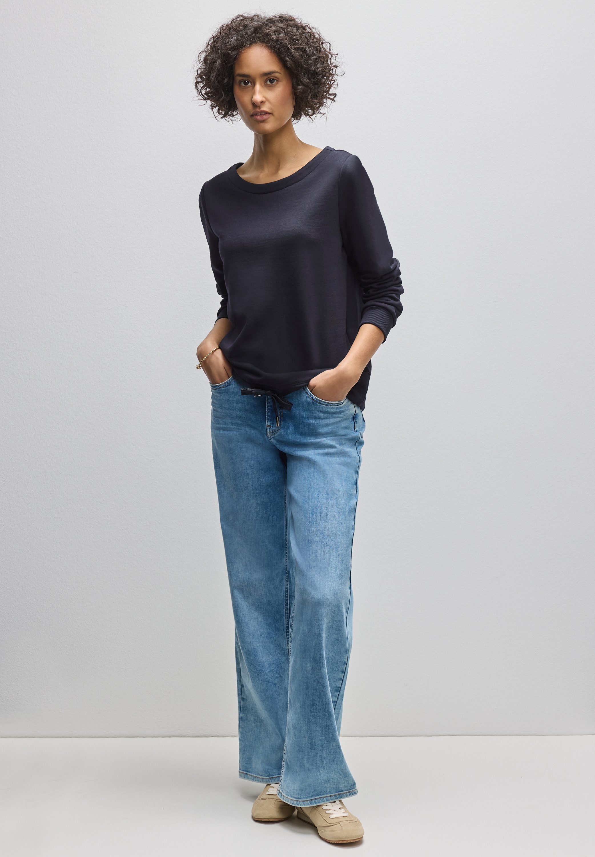 STREET ONE Sweatshirt im soften Baumwoll-Mix – Bild 4 von 5
