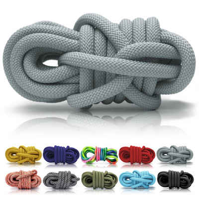 Ganzoo PPM Seil 20 Meter, Tauseil, Hunde-Leine, Halsband, Takeln, 10mm, Grau Reepschnur