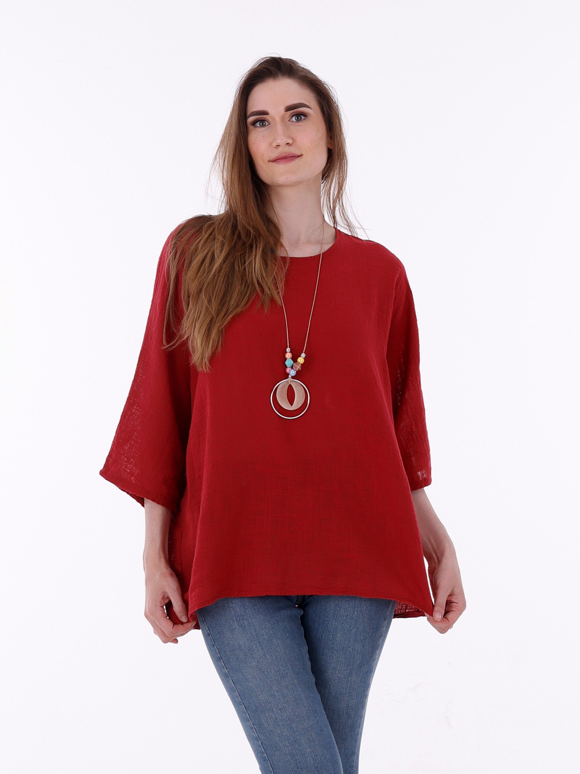 YC Fashion & Style Rundhalsshirt Lässiges Baumwollshirt – unkompliziert, kombistark & in vielen Farben aus Baumwolle