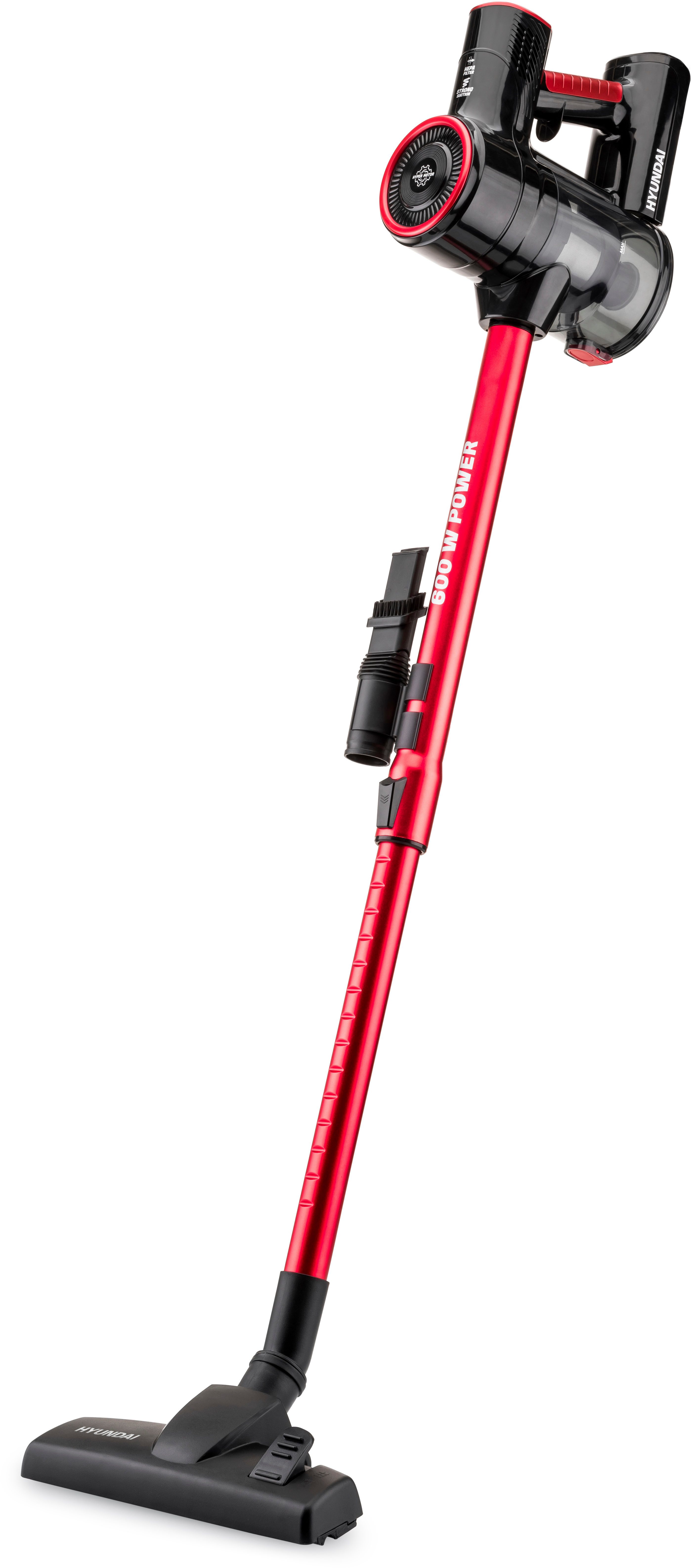 Hyundai Hand-und Стальной пылесос VC609, 600 W, beutellos, Leichter 2-in-1 Пылесосы (Stiel & Hand)