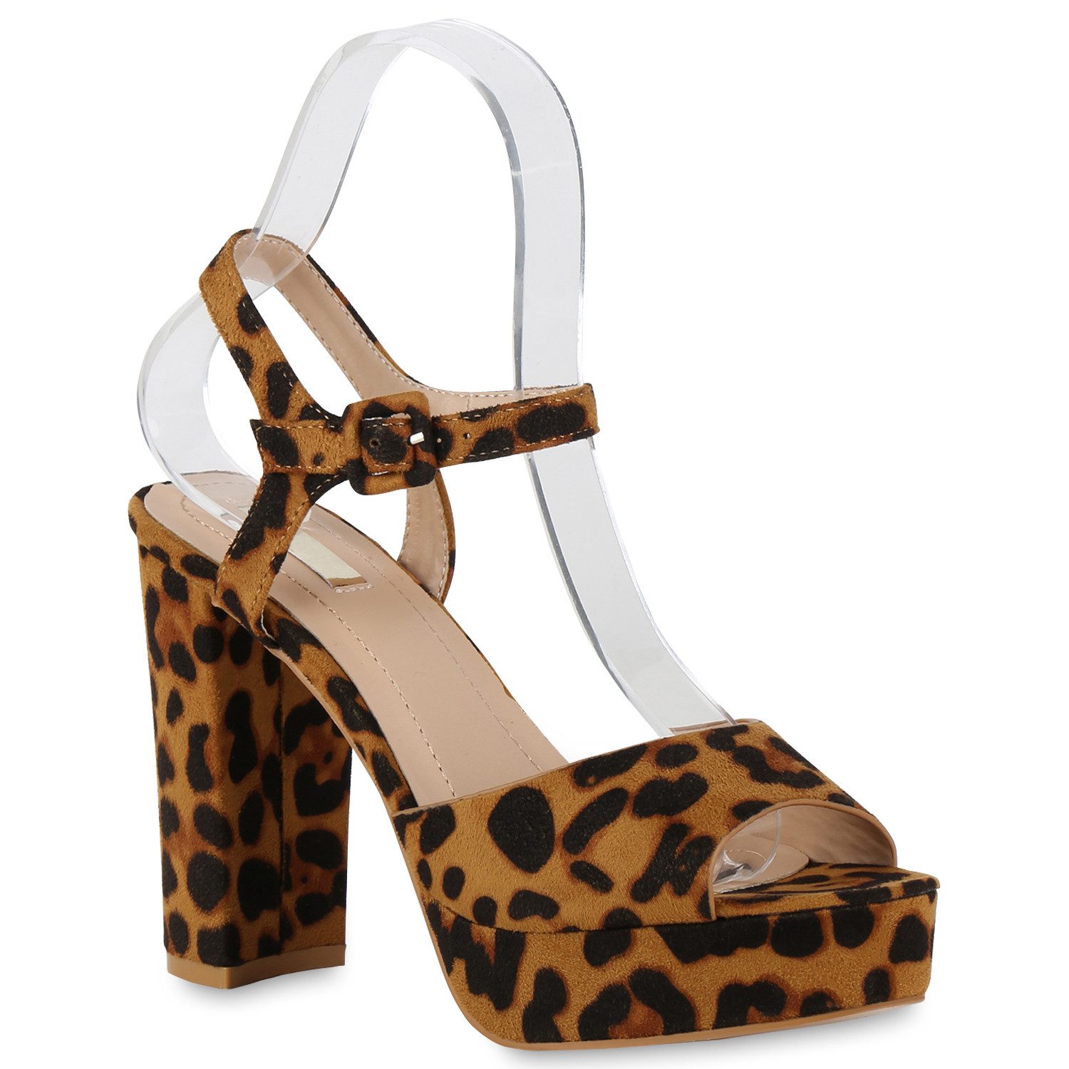 VAN HILL 826158 Plateausandaletten Damen Plateau Sandaletten Blockabsatz Pa günstig online kaufen