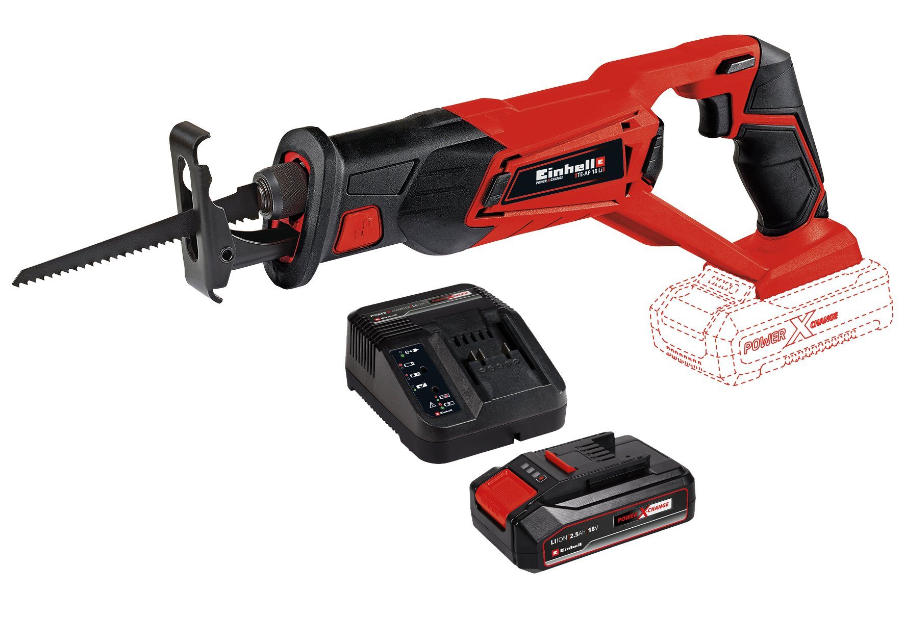 Einhell Akku-Säbelsäge TE-AP Set günstig online kaufen