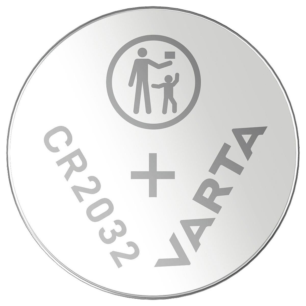 VARTA ELECTRONICS Knopfzelle, (1 St), CR2032, lange Lebensdauer