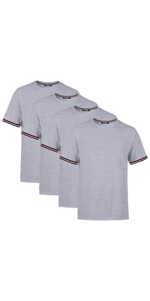 COMEOR T-Shirt Basic Herren Kurzarm Rundhalls günstig online kaufen