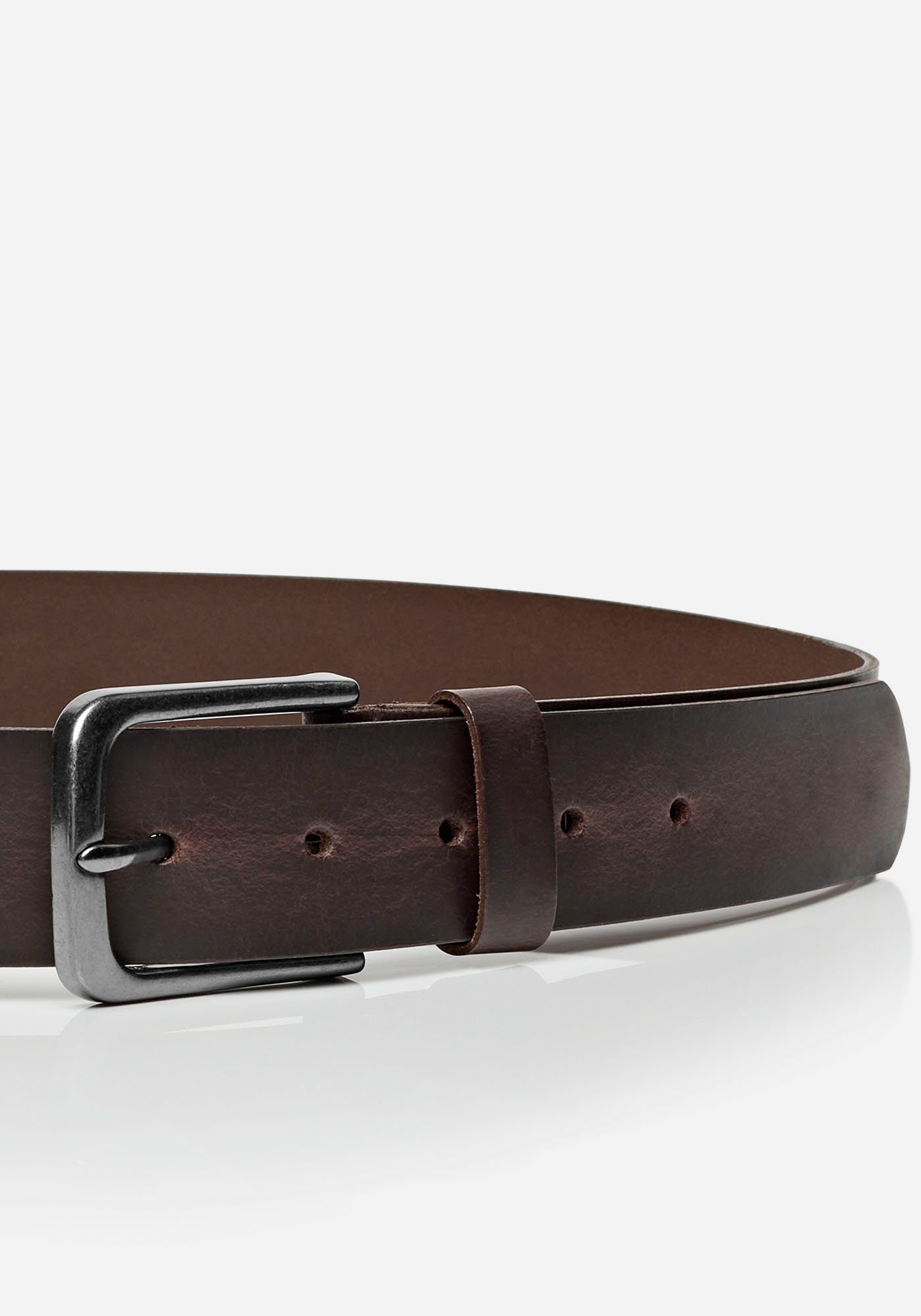 MONTI Ledergürtel NASHVILLE 4,0 cm breit, Jeans-Casual, kürzbar, bis Gr. 150 cm