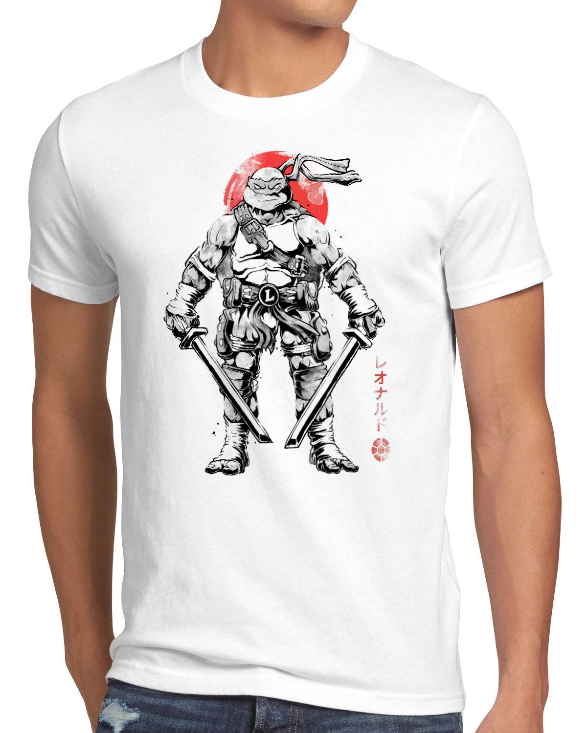 style3 T-Shirt turtles tmnt ninja teenage mutant heroes leonardo michelangelo krang