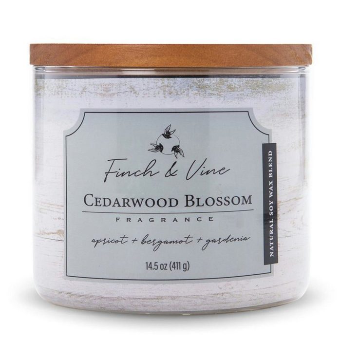 COLONIAL CANDLE Duftkerze Duftkerze Cedarwood Blossom - 411g (1.tlg)