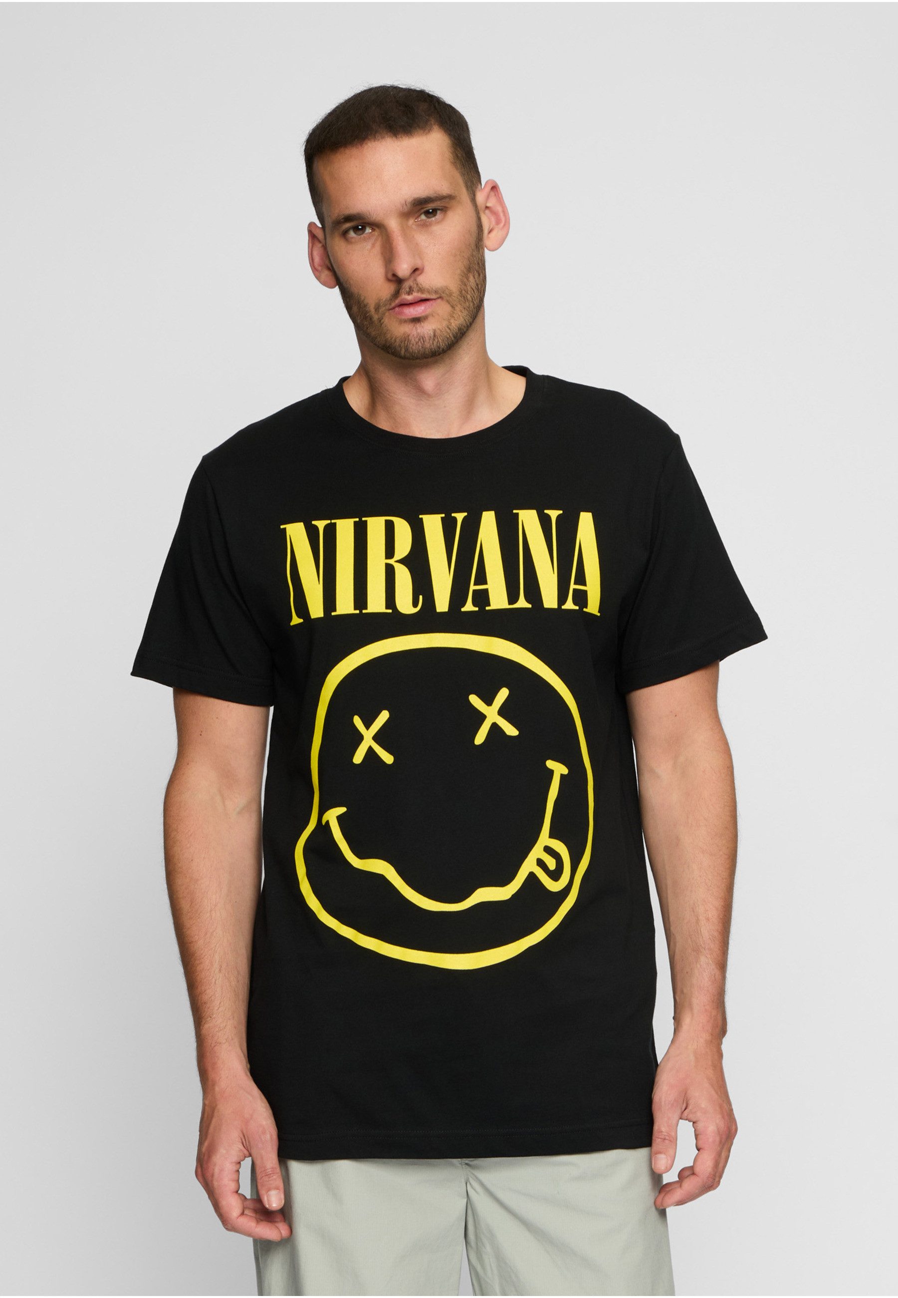 Bigshirt Merchcode Herren Nirvana Lithium Tee