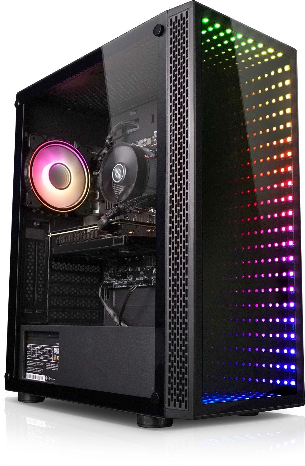 Kiebel Firestorm V Gaming-PC (AMD Ryzen 7 AMD Ryzen 7 5700X, RTX 3060, 16 GB RAM, 1000 GB SSD, Luftkühlung, ARGB-Beleuchtung)