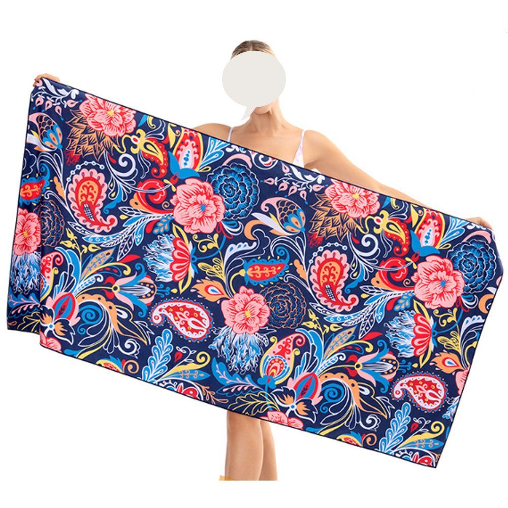 Muster Frauen, Leichtes einzigartiges Strandtuch, für Strandtuch Strandtücher Dekorative