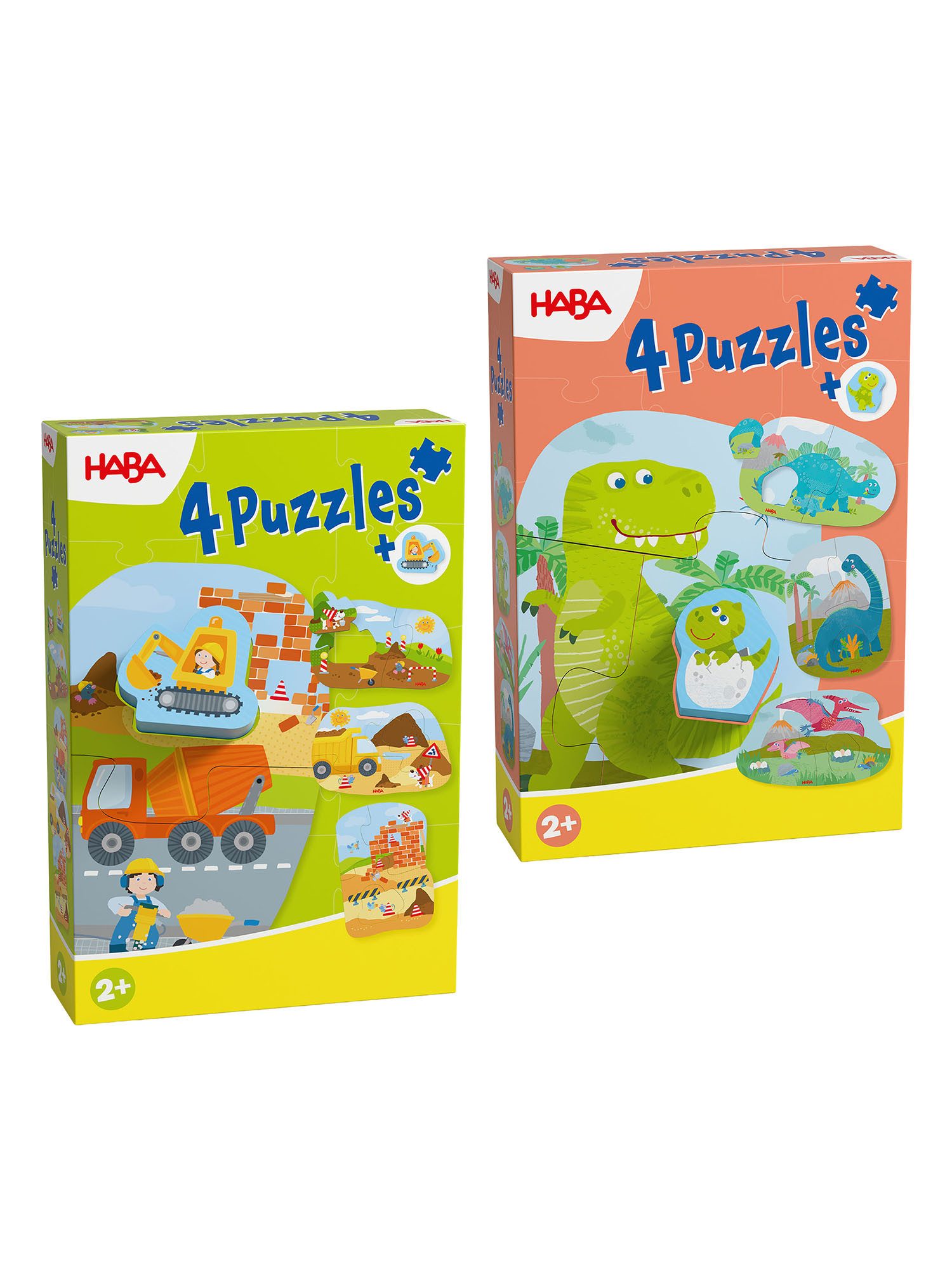 Haba Steckpuzzle Puzzle-Set mit Holzfiguren, Puzzleteile, Puzzle zum Stecken, Holzsteckpuzzle, Shape Puzzle