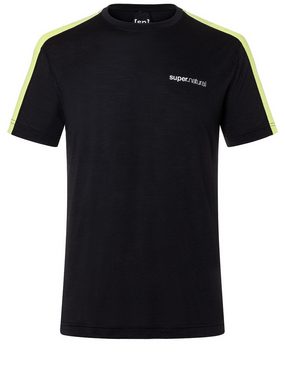 SUPER.NATURAL T-Shirt für Herren, Merino ALARM RUNNING funktionell, sporty
