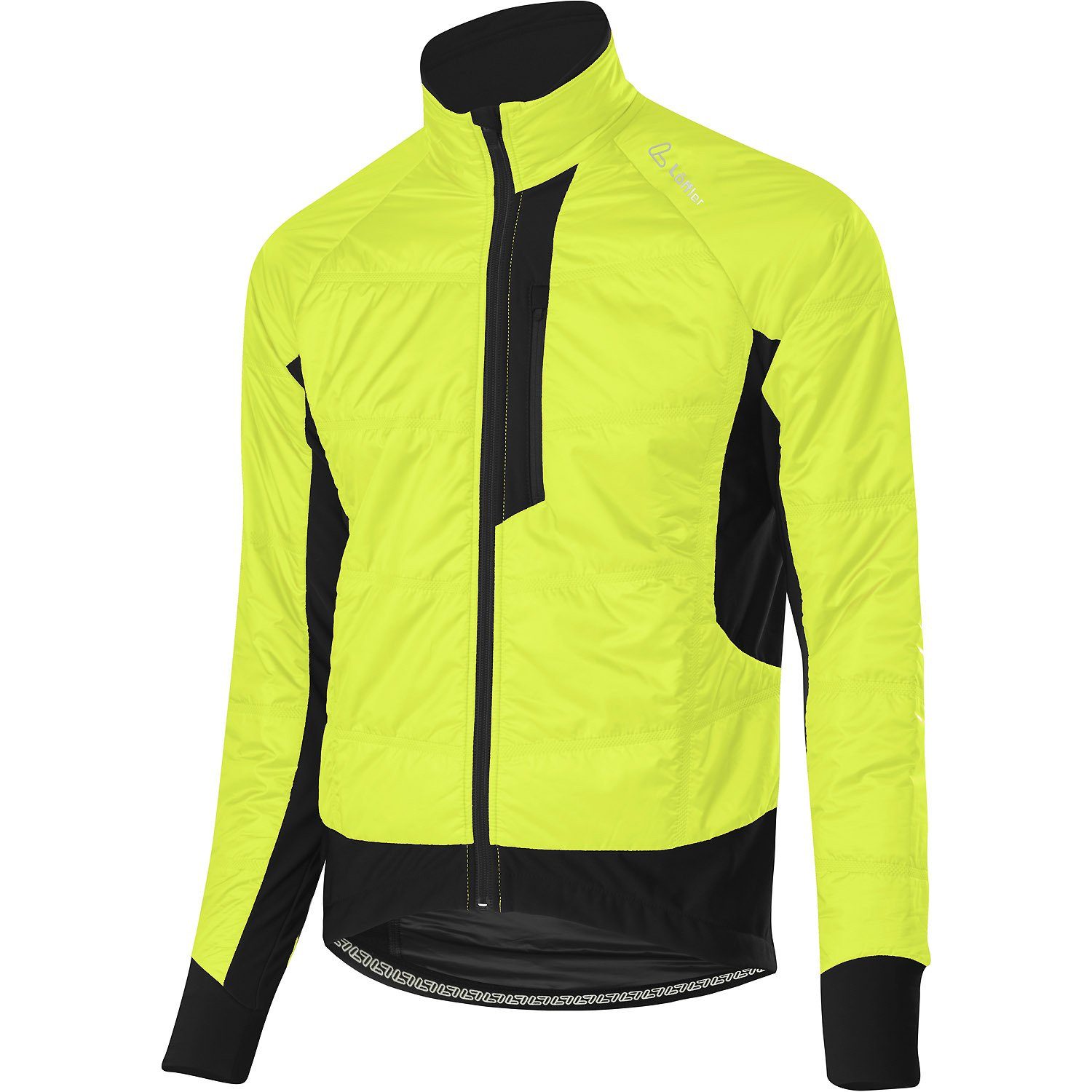 Bike Löffler Gelb Primaloft Iso-Jacke Fahrradjacke Mix