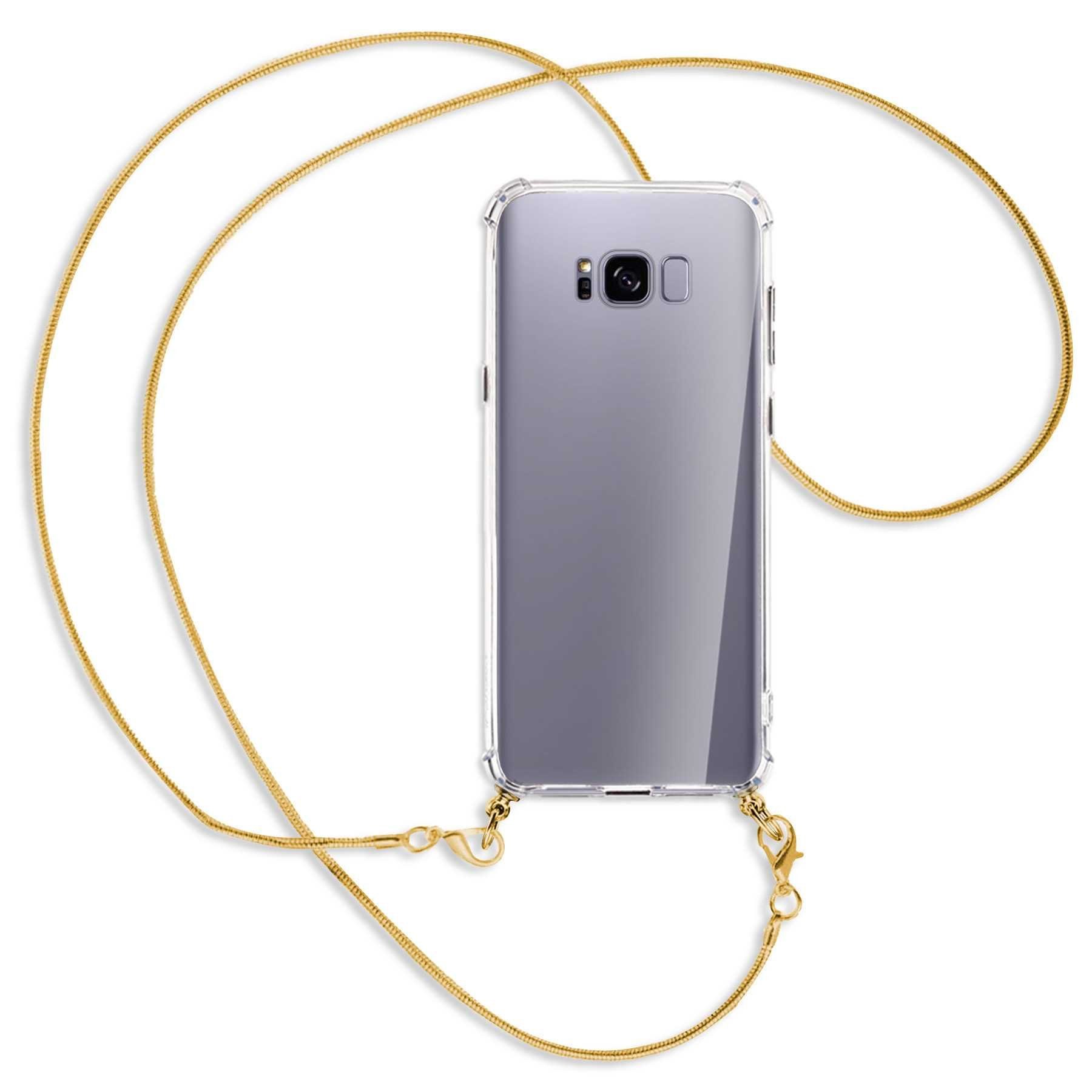 mtb more energy Handykette für Samsung Galaxy S8 Plus [NC-071-MK], Umhängehülle mit Metallkette [NC-071-MK]