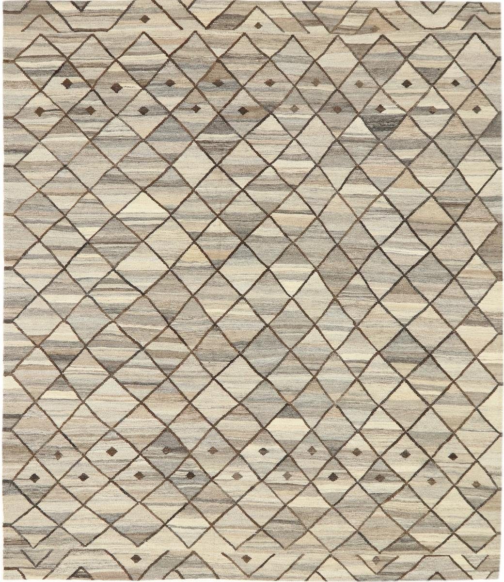 Orientteppich Kelim Berber Design 254x294 Moderner Nain Handgewebter mm 3 Höhe: rechteckig, Trading, Orientteppich
